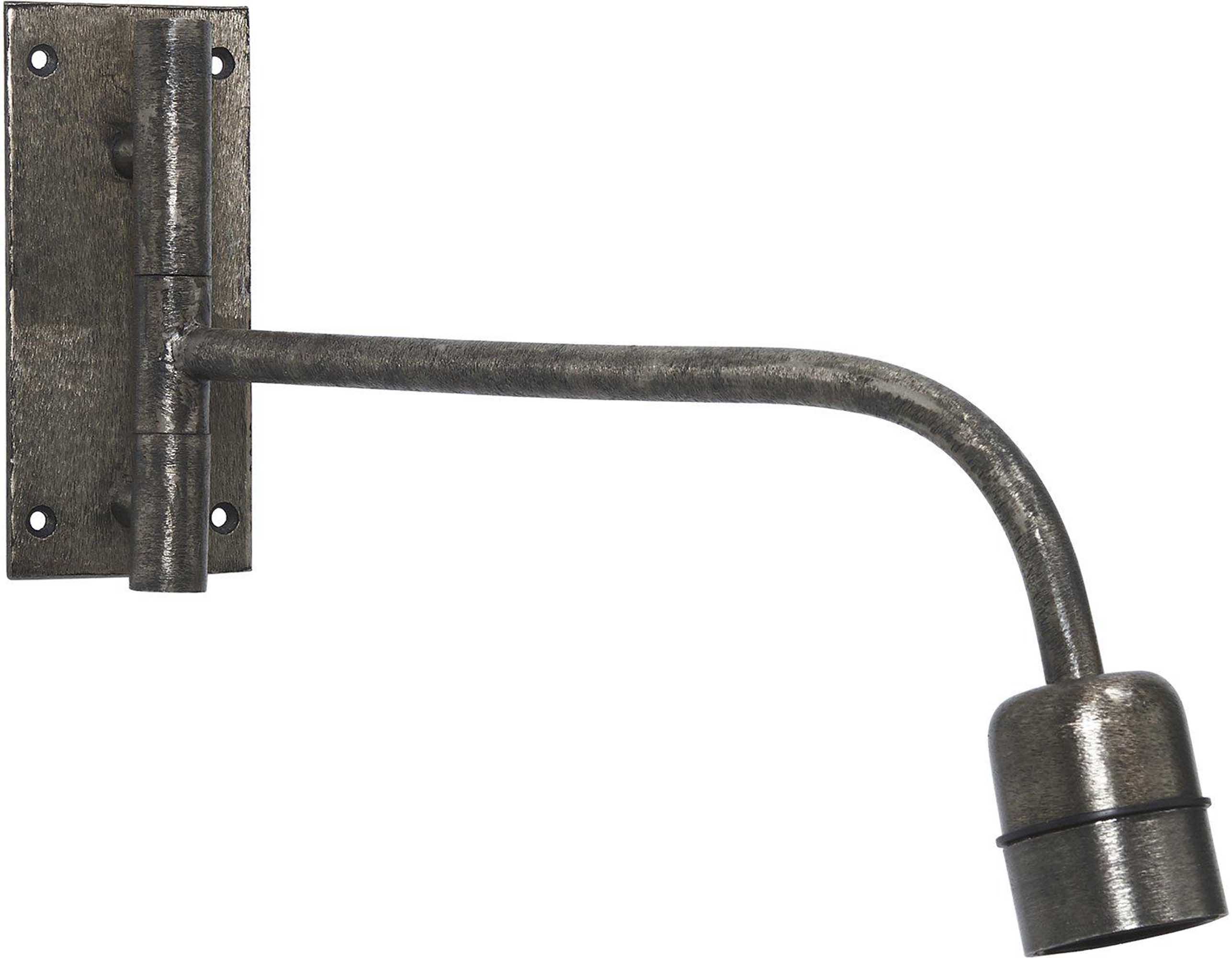 PR Home Base vägglampa Beaten silver 34 cm
