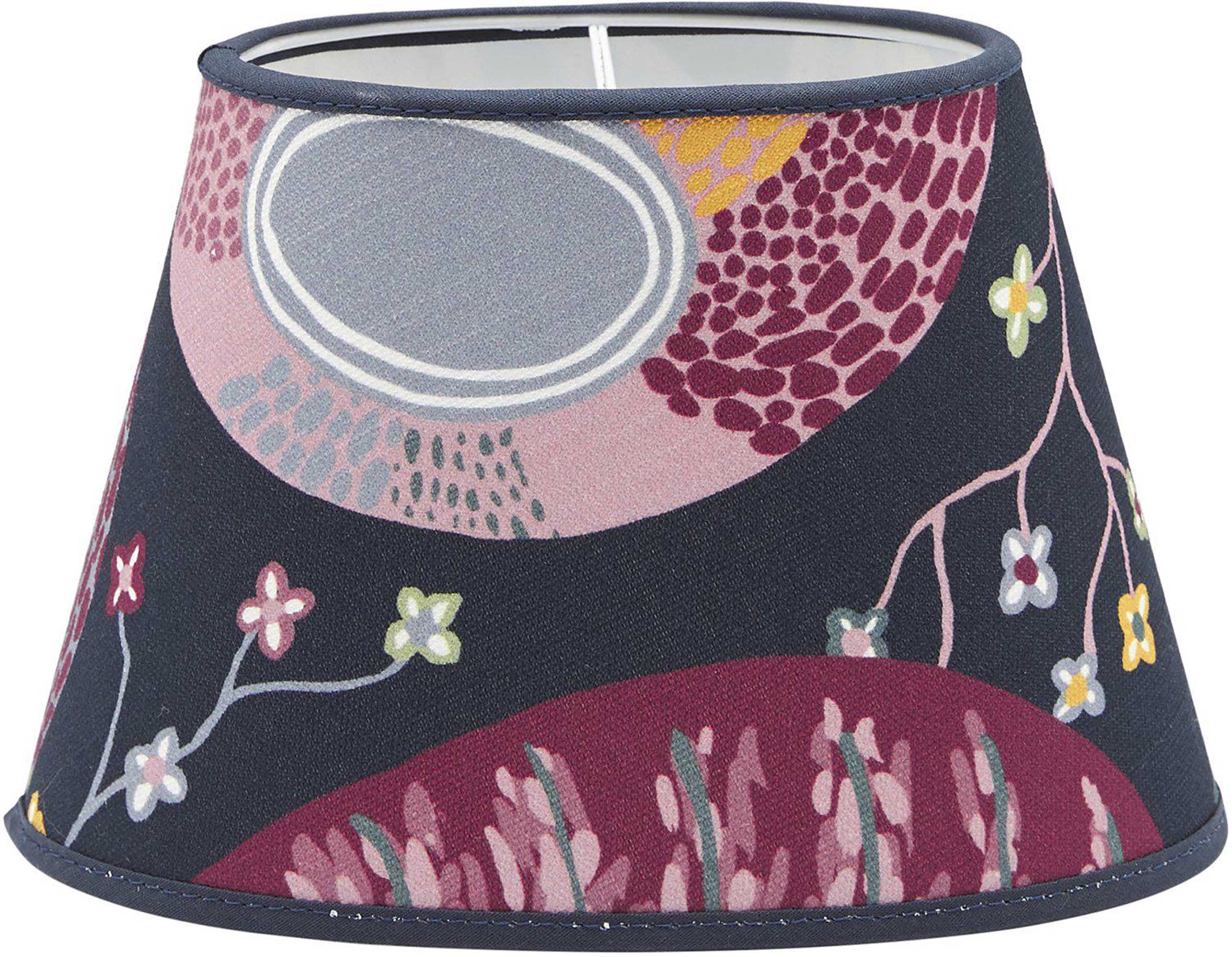 PR Home Oval lampskärm Mönstrad frank marin 20 cm