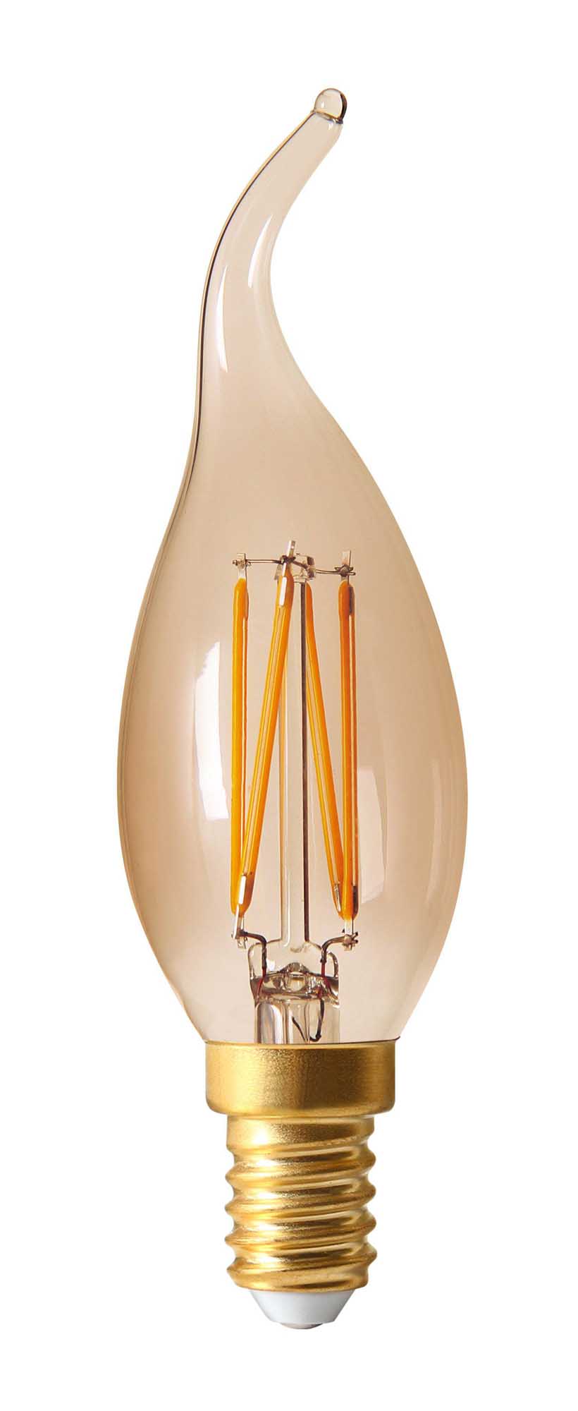 PR Home LED-lampa E14 Guld 2000K 3,5W