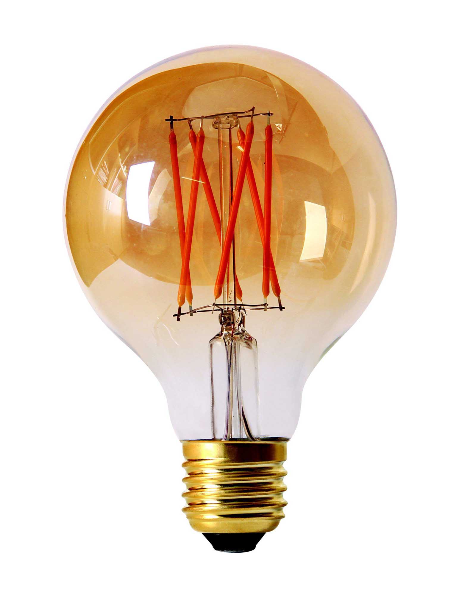 PR Home LED-lampa E27 Guld 2000K 2W