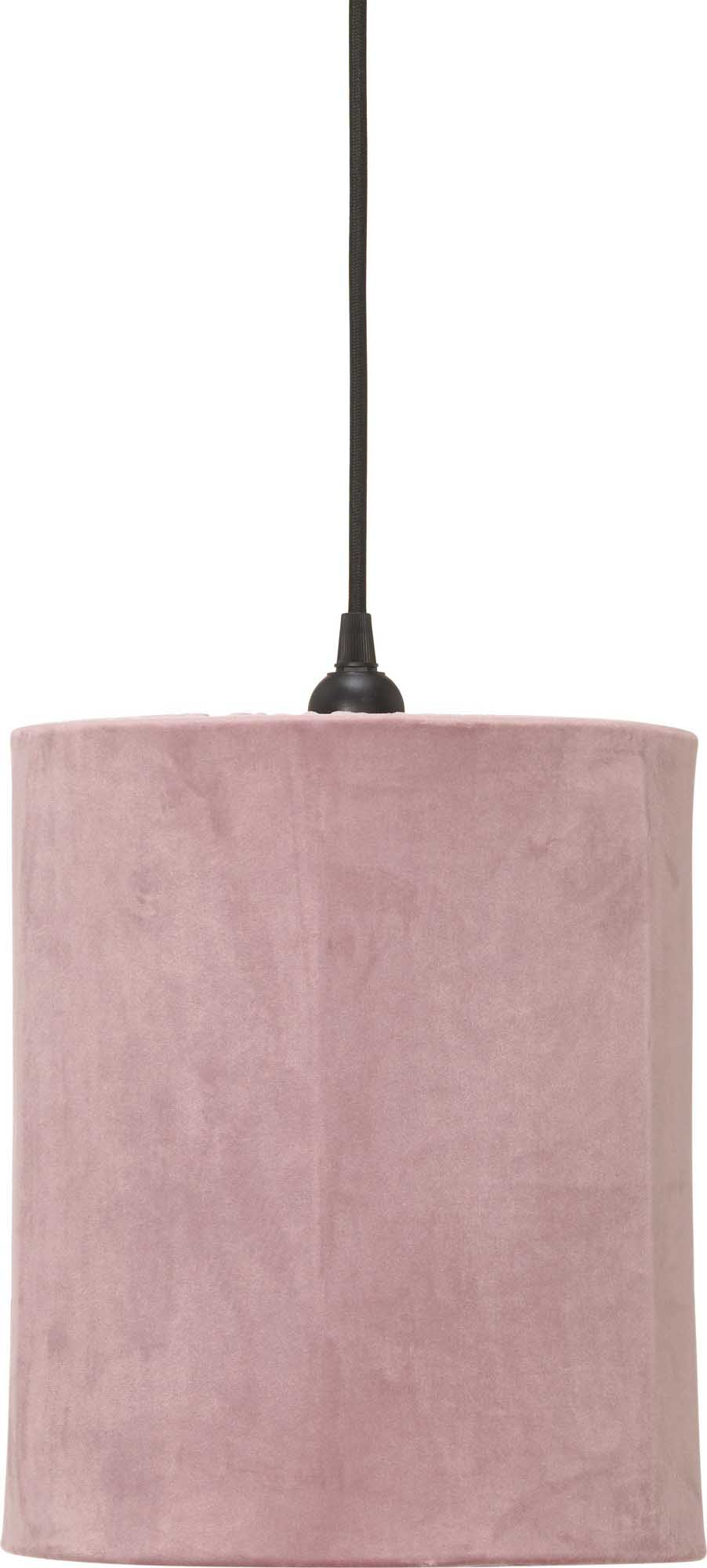 PR Home Classic cylinder taklampa Sammet klarrosa 24 cm