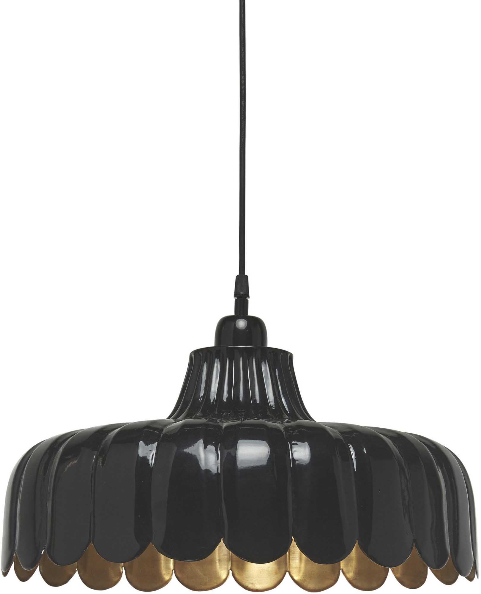 PR Home Wells taklampa Svart/guld 43 cm