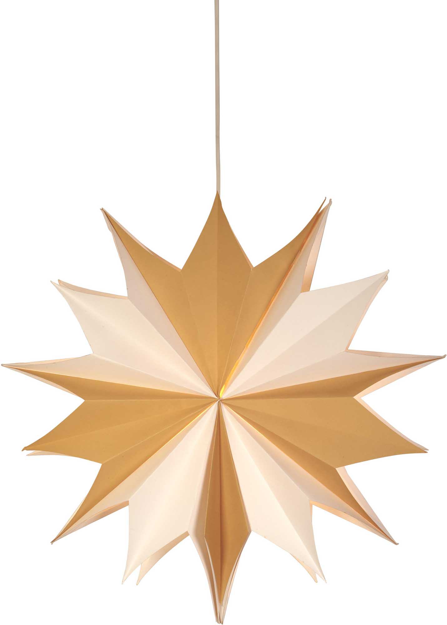 PR Home Bellatrix julstjärna Vit/natur 60 cm