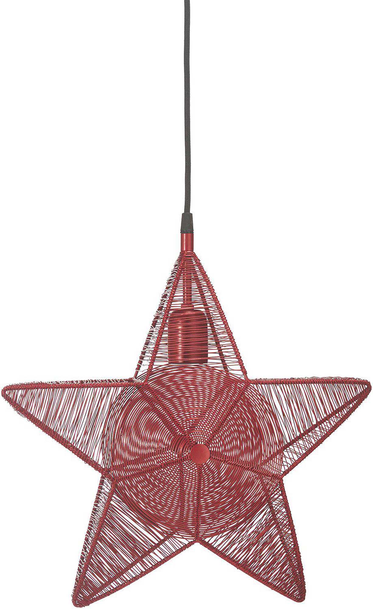 PR Home Rigel adventsstjärna Röd 40 cm