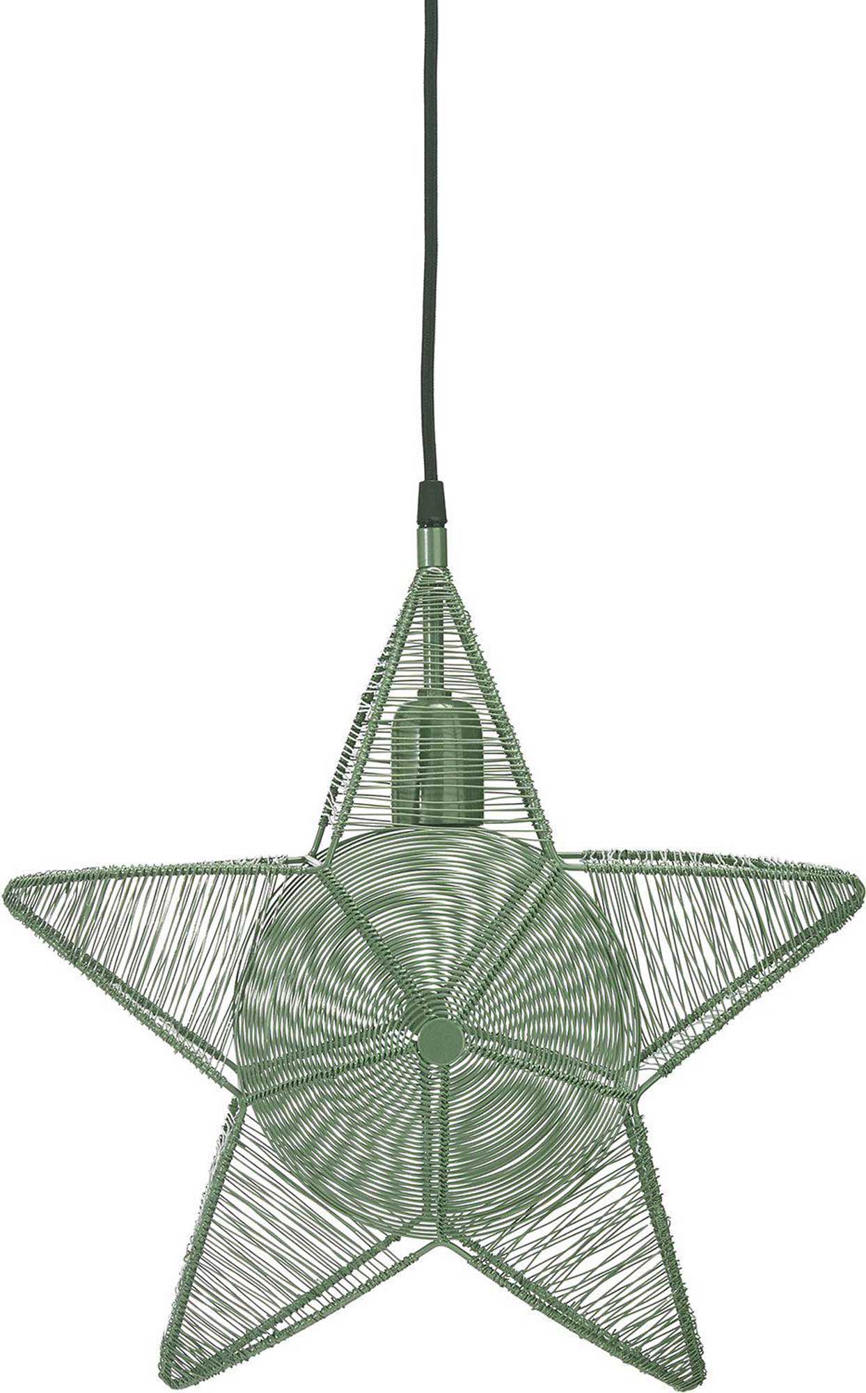 PR Home Rigel adventsstjärna Grön 40 cm