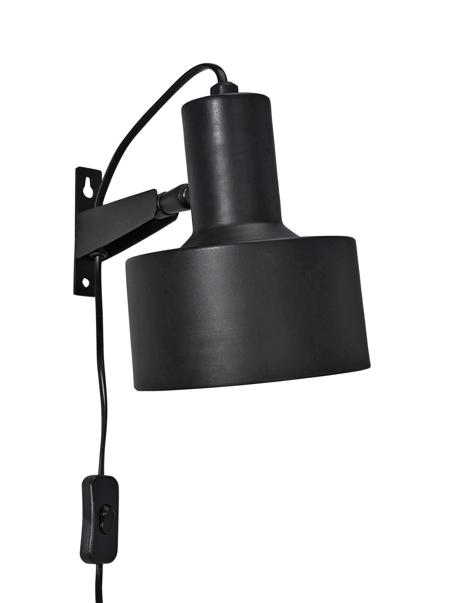 PR Home Solo vägglampa Matt svart 23 cm