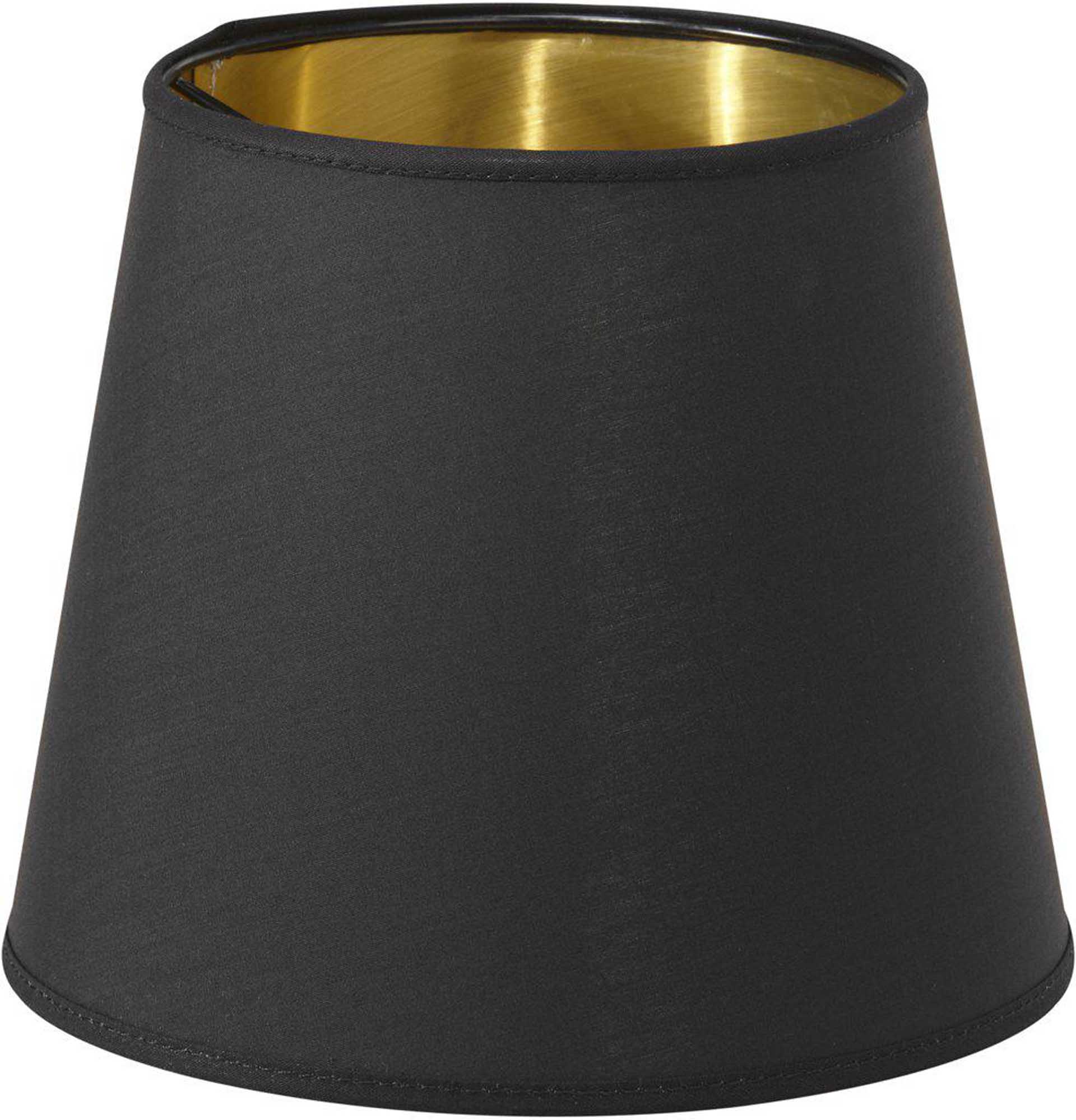 PR Home Mia lampskärm Svart/guld 14 cm