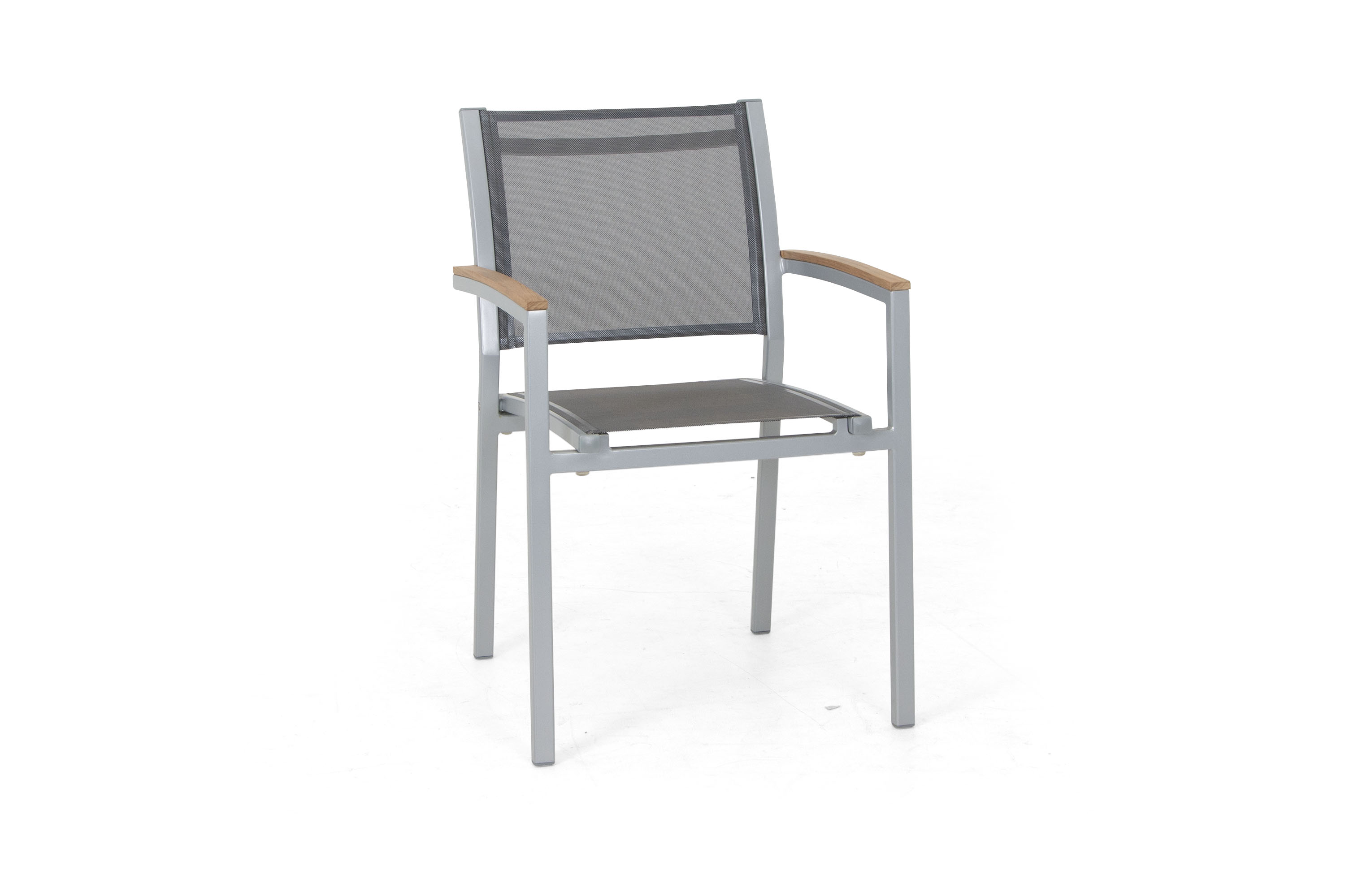 Twin stapelstol Silver/silver  Selected Exclusive - utemöbler