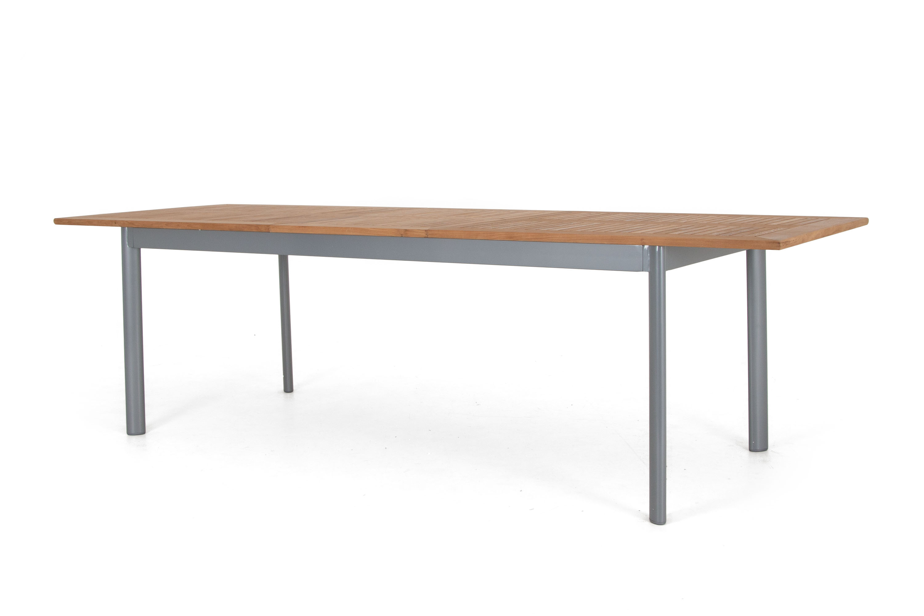 Selected Home Nice matbord Silver/teak 202 - 260 x 90 cm