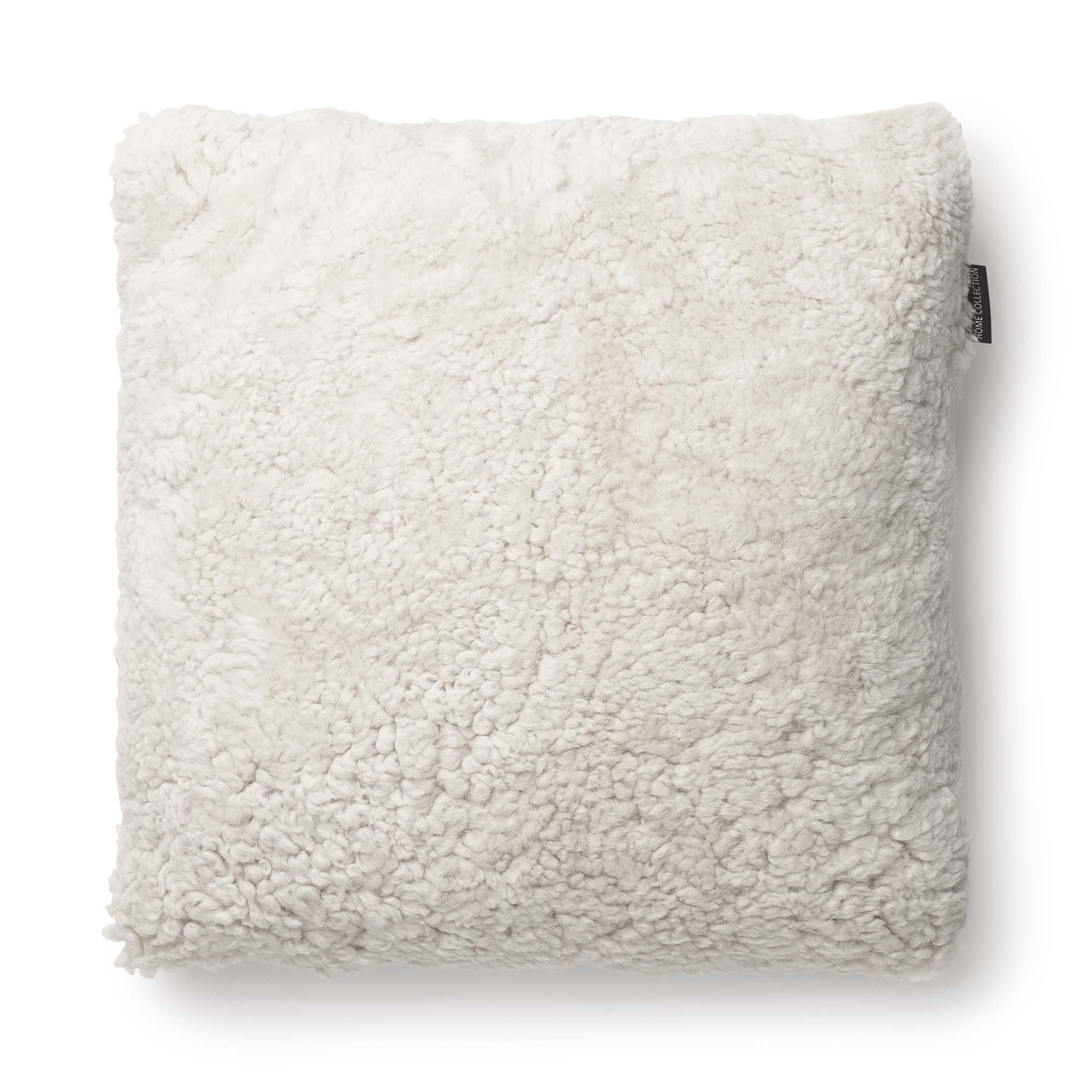 Skinnwille Curly kuddfodral Beige 45 x 45 cm
