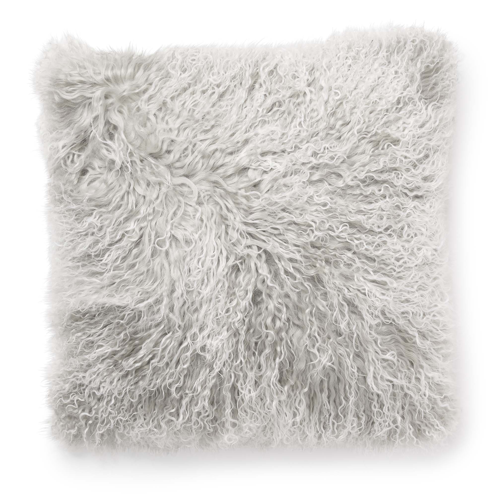 Skinnwille Shansi kuddfodral Ljusgrå snowtop 40 x 40 cm