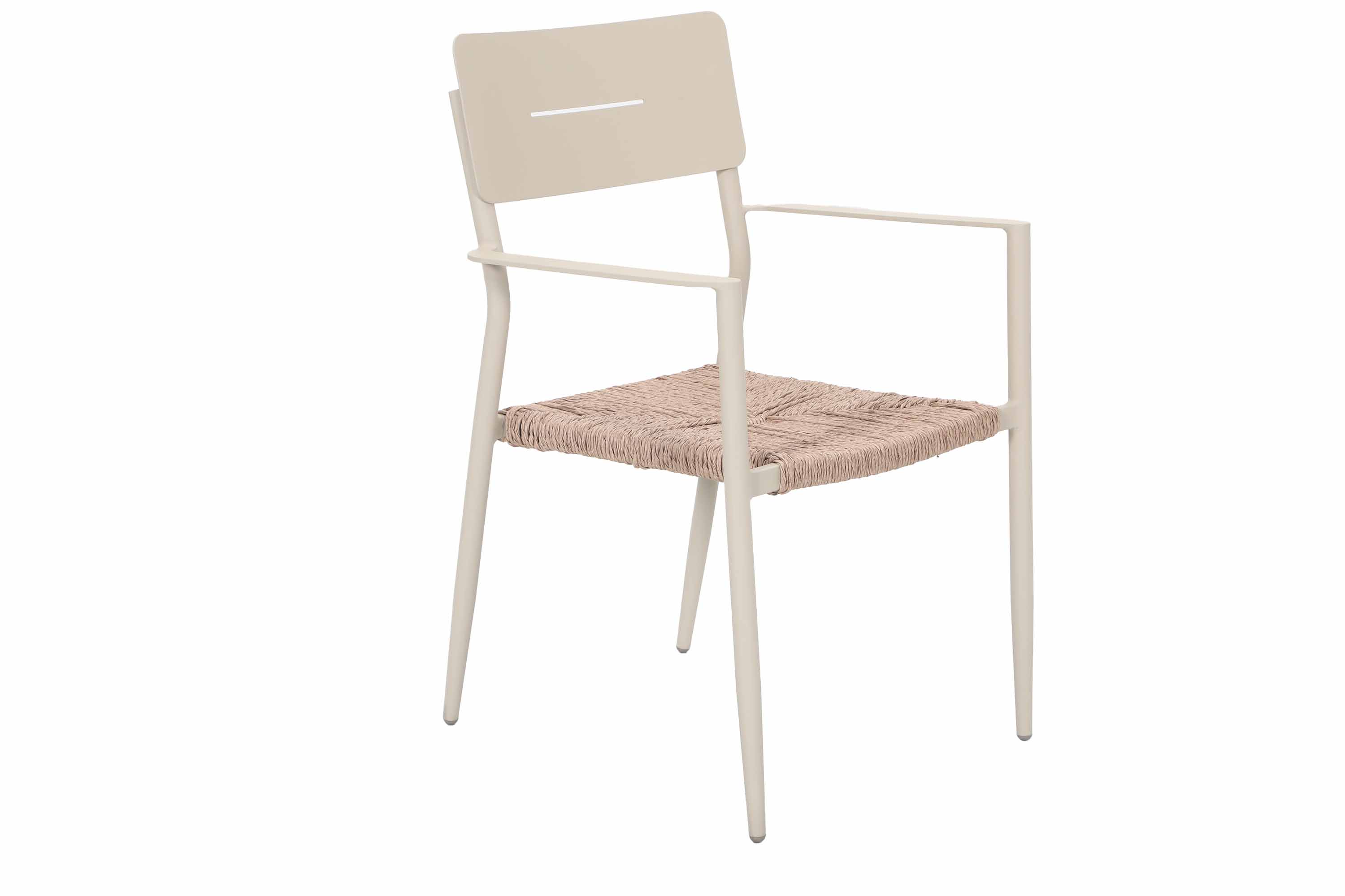 Sunzo Miami karmstol Beige/natur