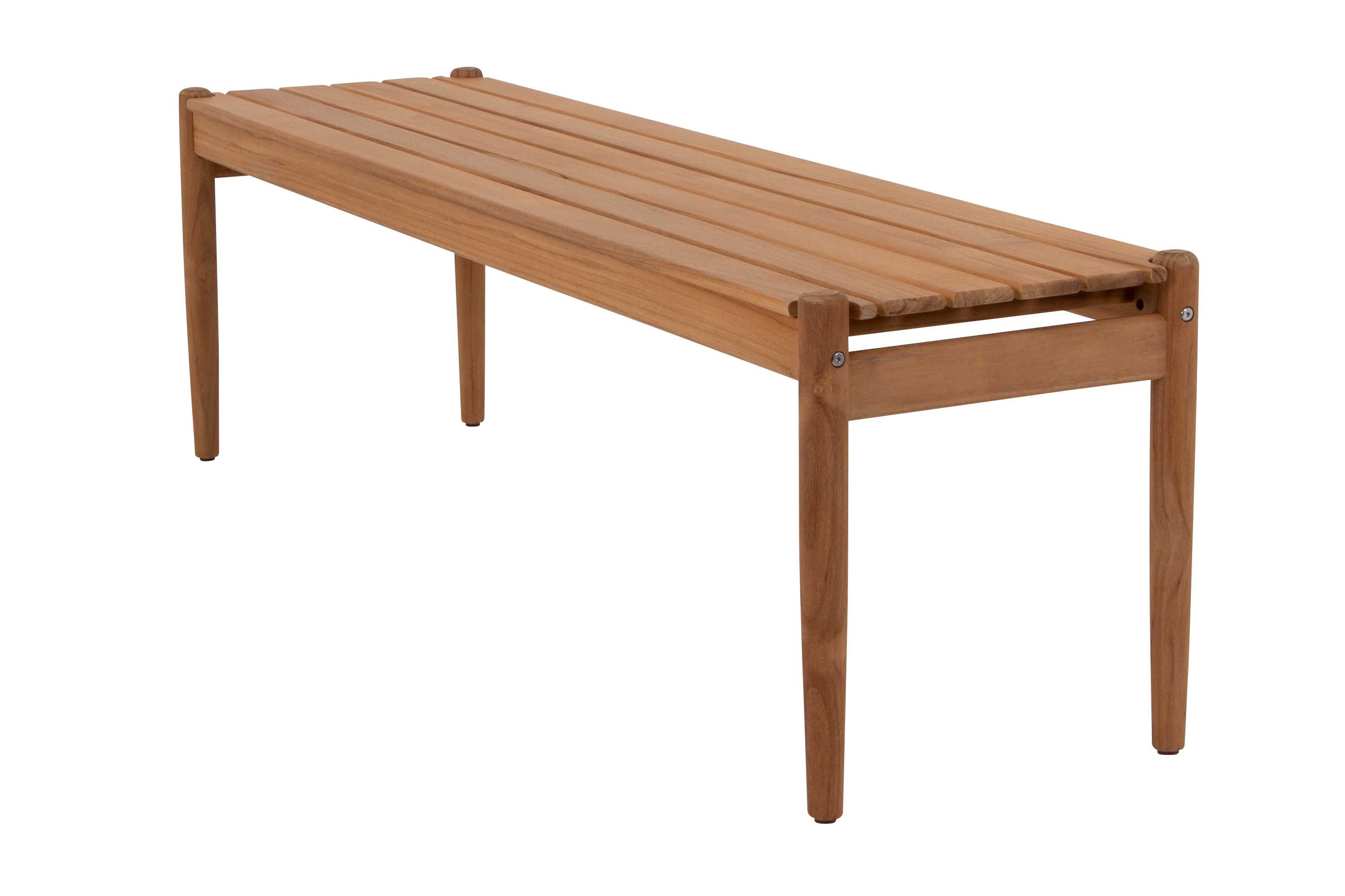 Sunzo Hampton bänk Teak 150 cm