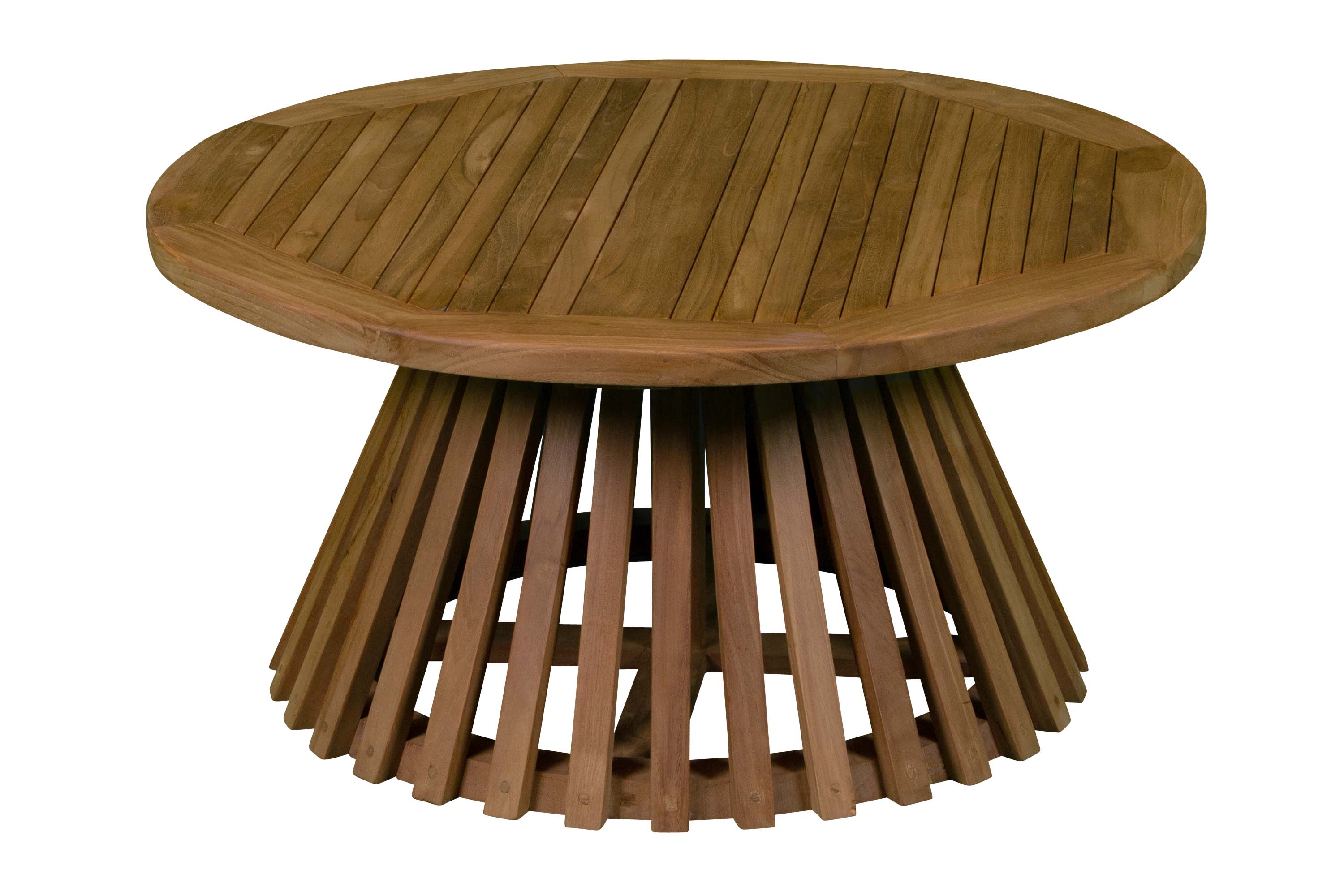 Sunzo Barbados soffbord Teak 80 cm