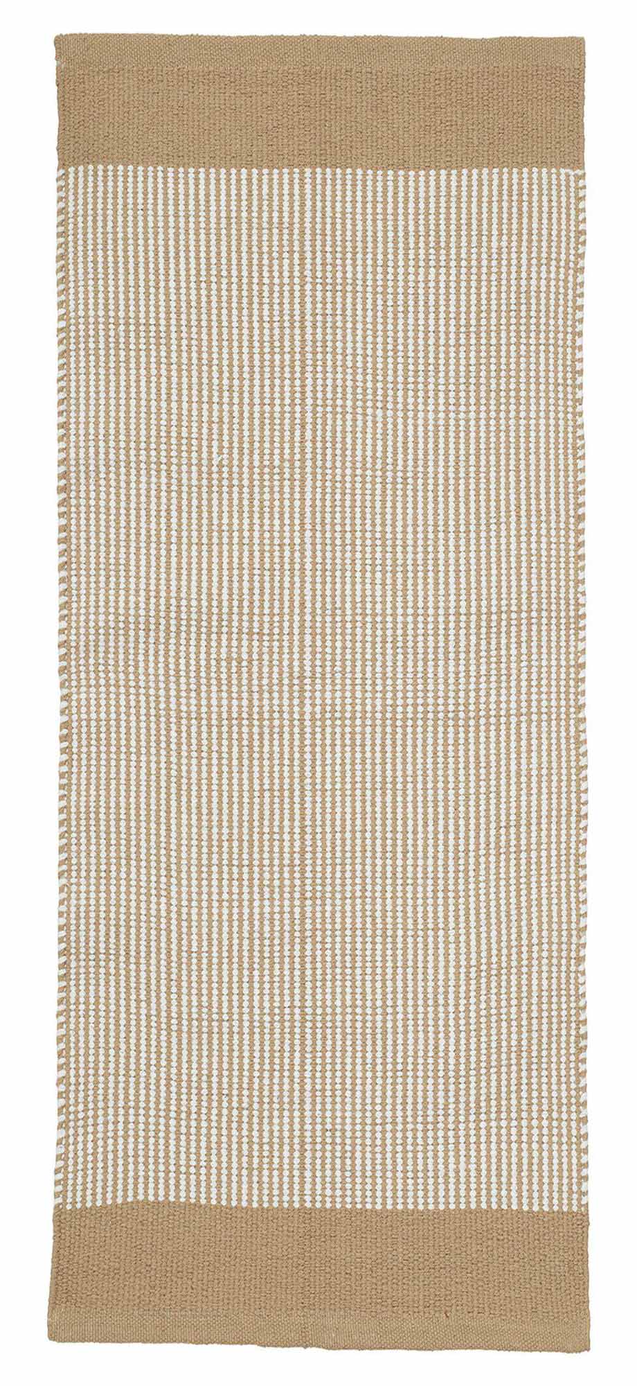 Svanefors Stripe matta Iskaffe 70 x 240 cm