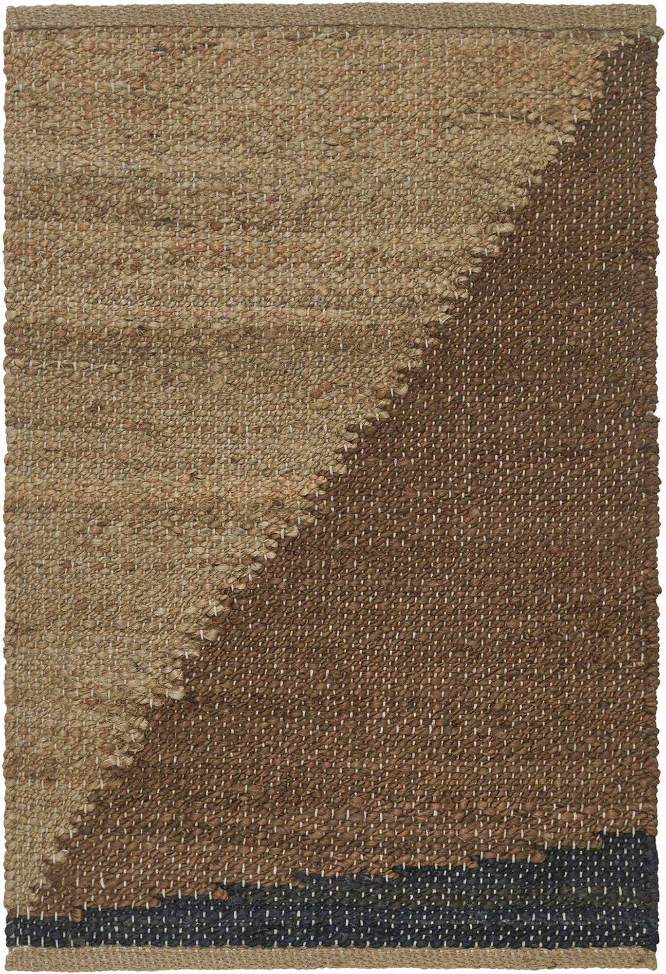 Svanefors Brita matta Brun 60 x 90 cm