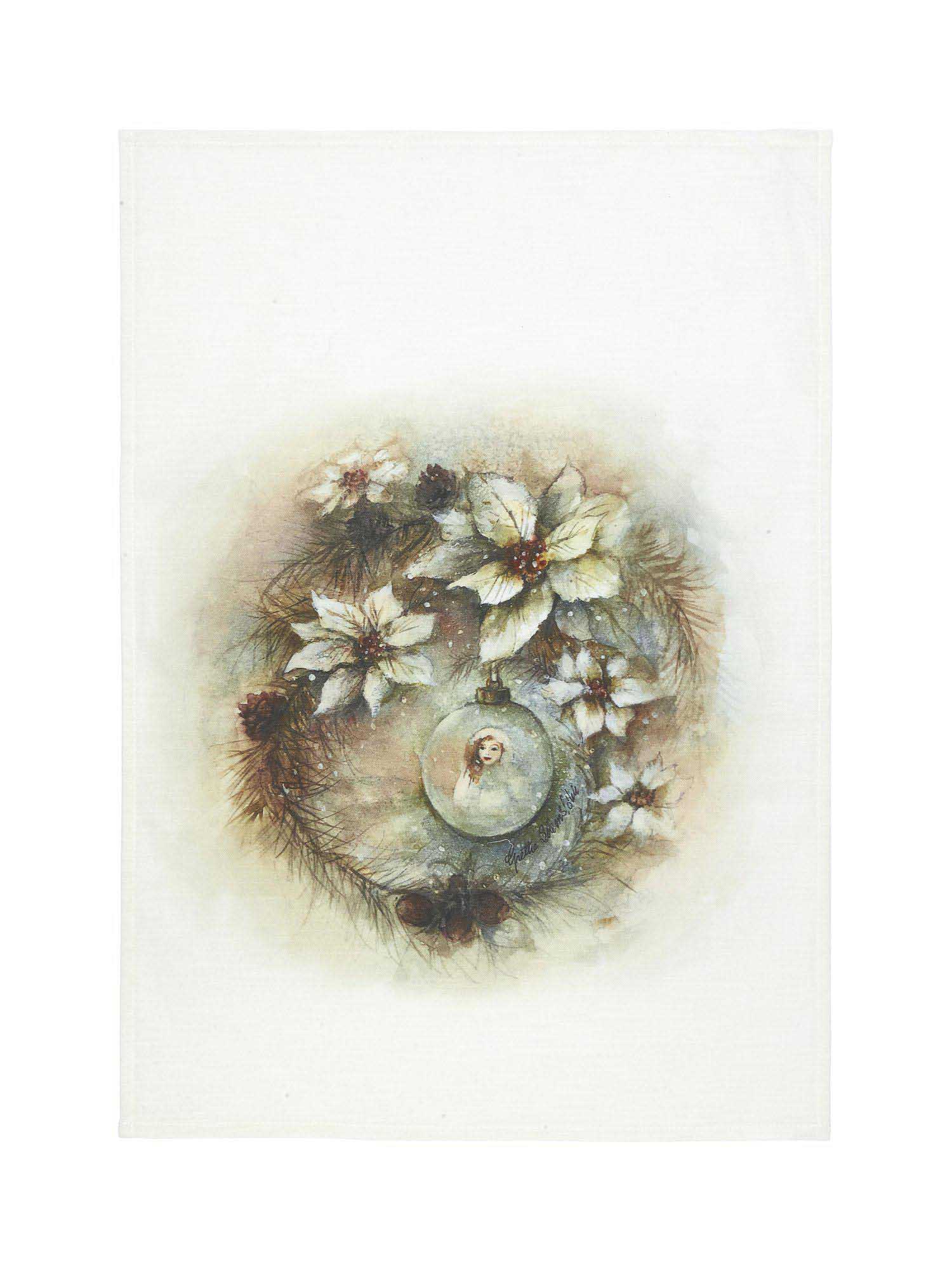 Svanefors Helle kökshandduk Grön 50 x 70 cm