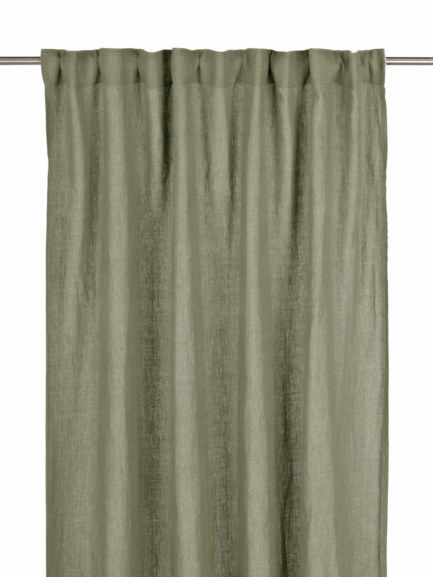 Svanefors Julie gardin 2-pack Mossa 145 x 280 cm