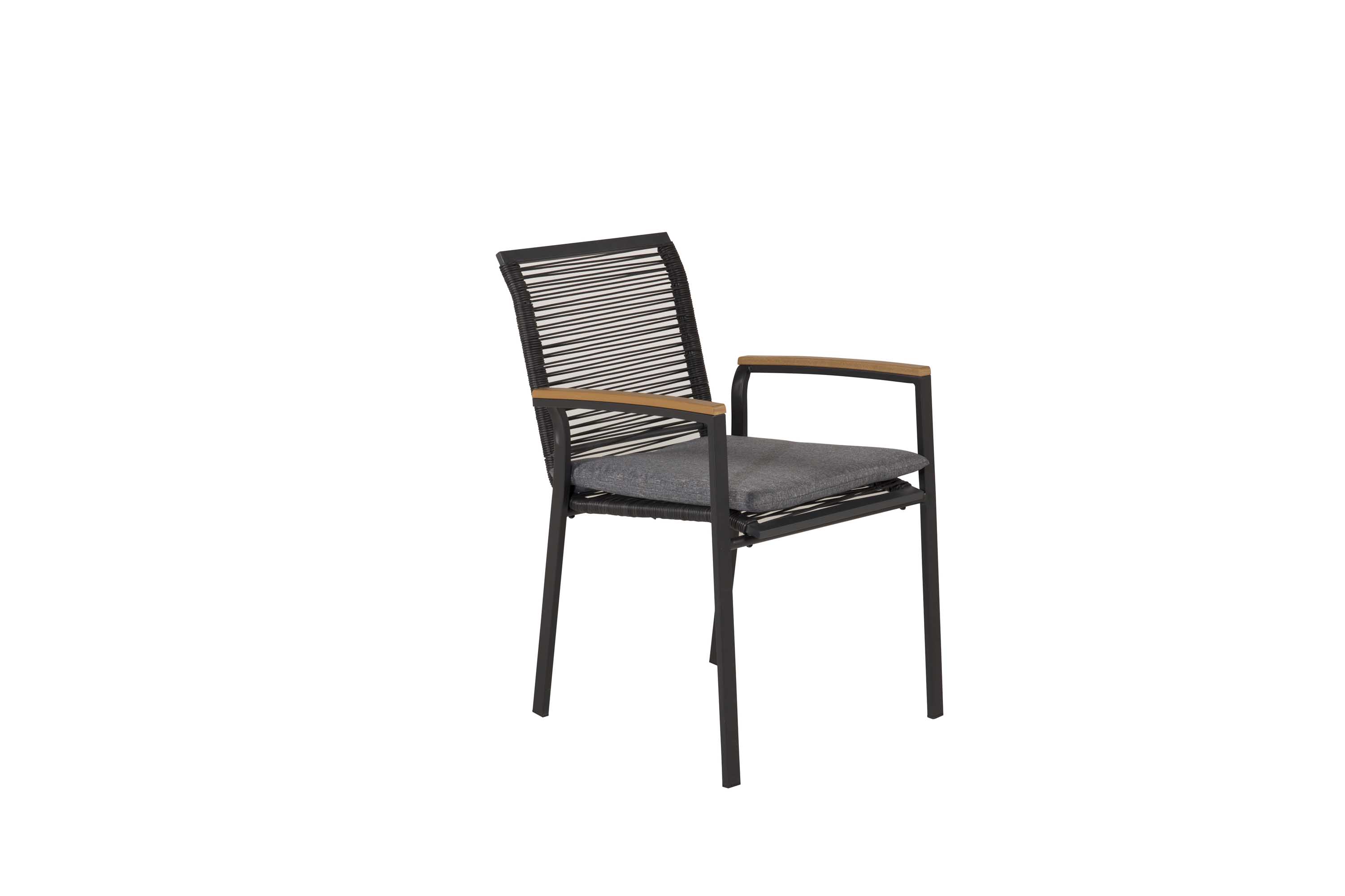 Venture Design Dallas matstol Svart/svart