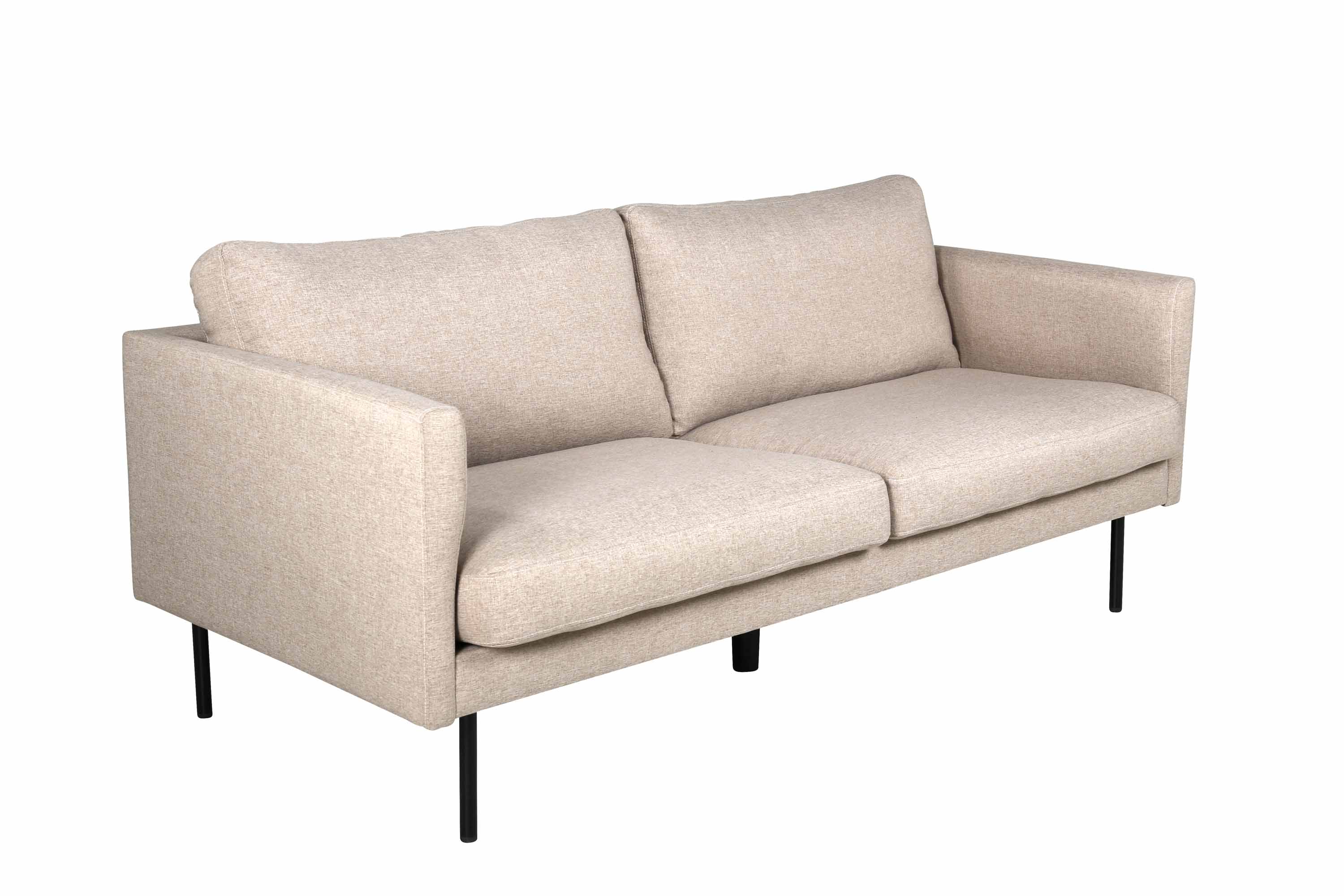 Venture Design Zoom 2-sitssoffa Brun/svart
