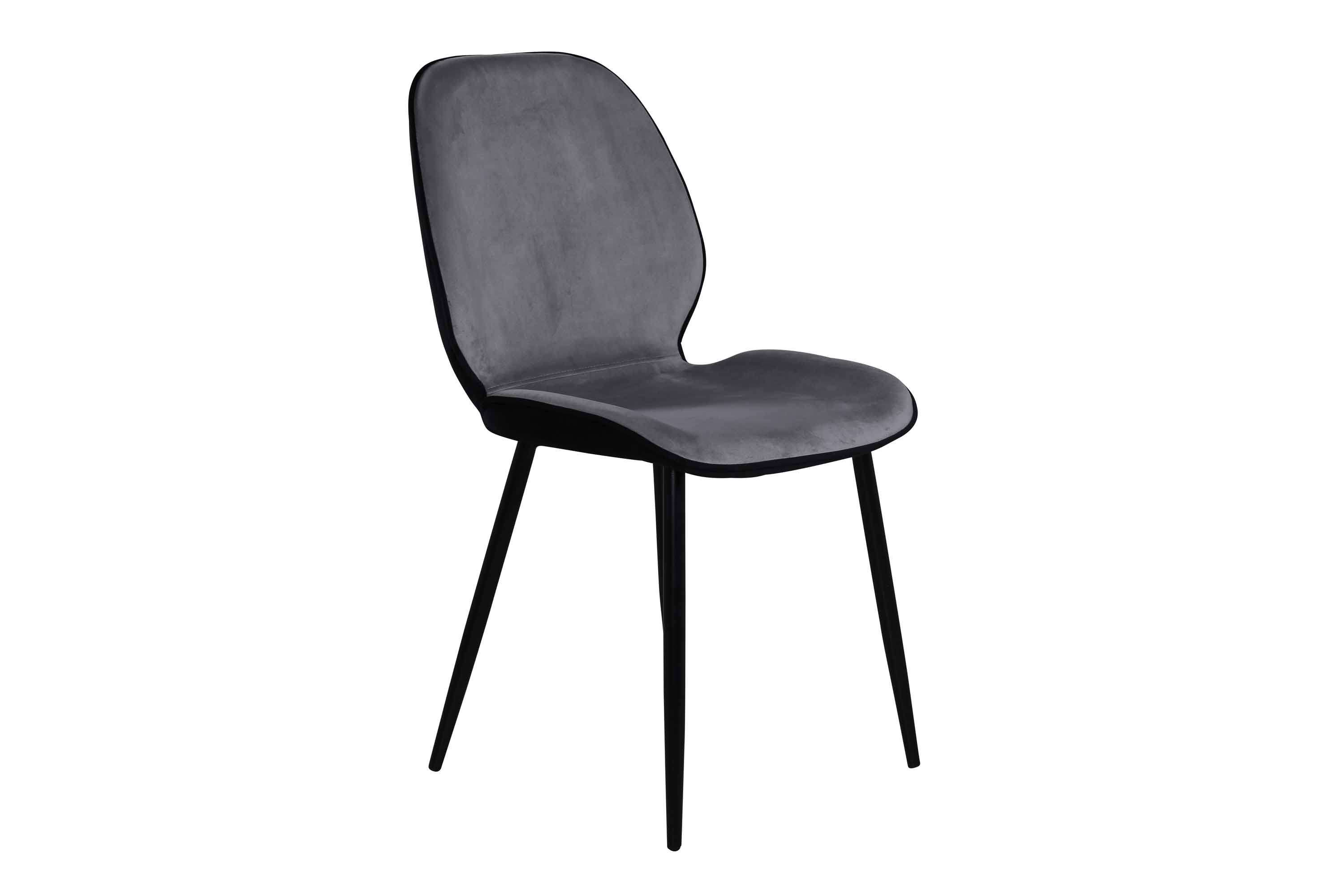 Venture Design Emma matstol Svart/grå