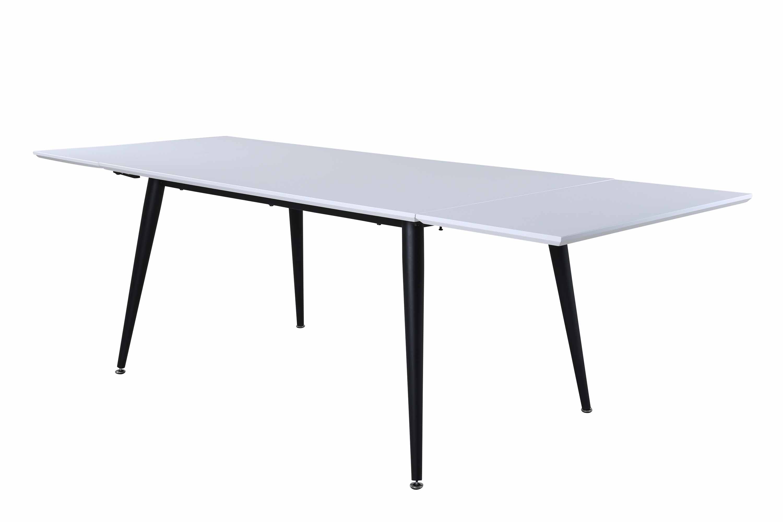 Venture Design Jimmy matbord Vit/svart 150 x 90 cm