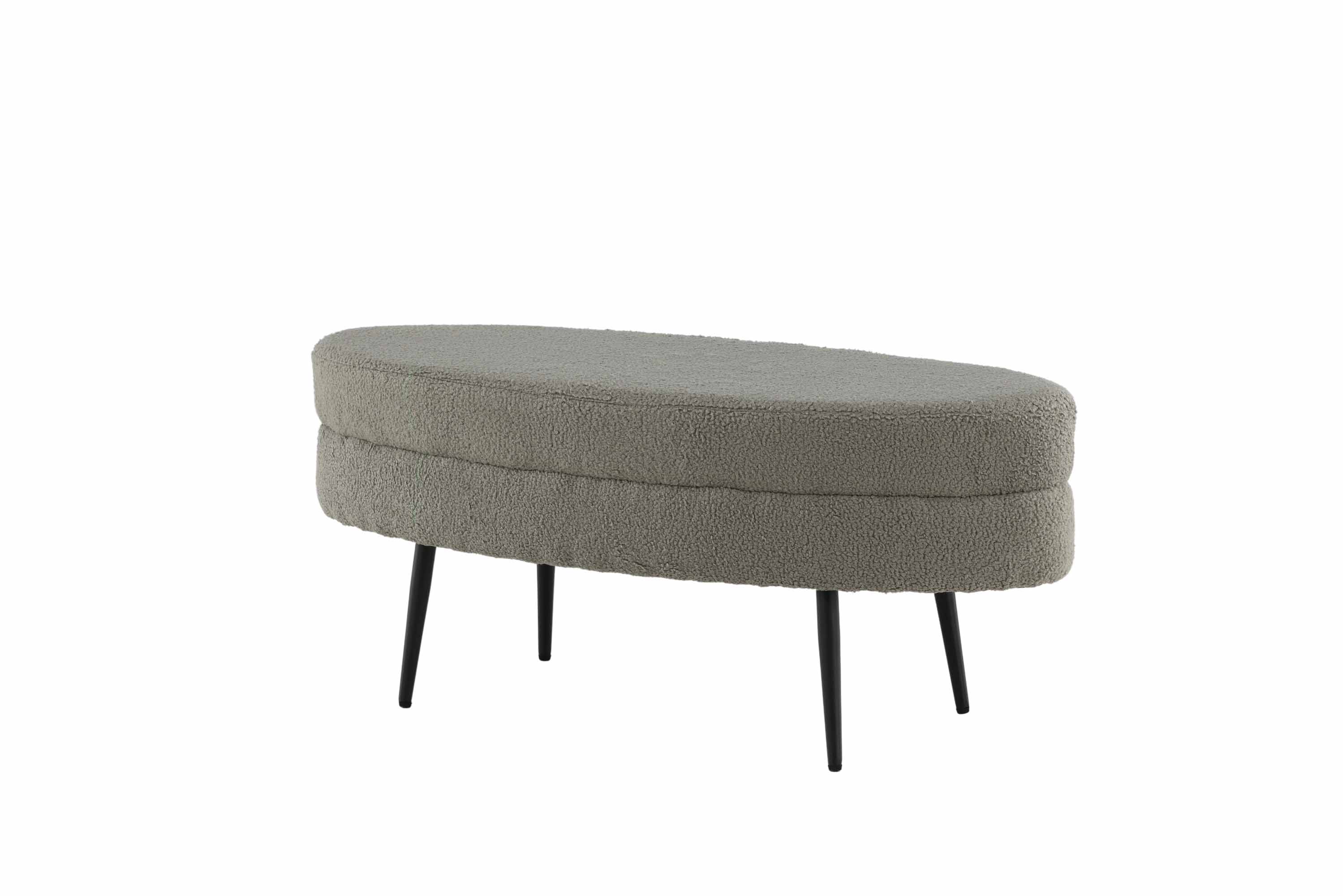 Venture Design Otto sittpuff Gråbeige/svart 100 cm