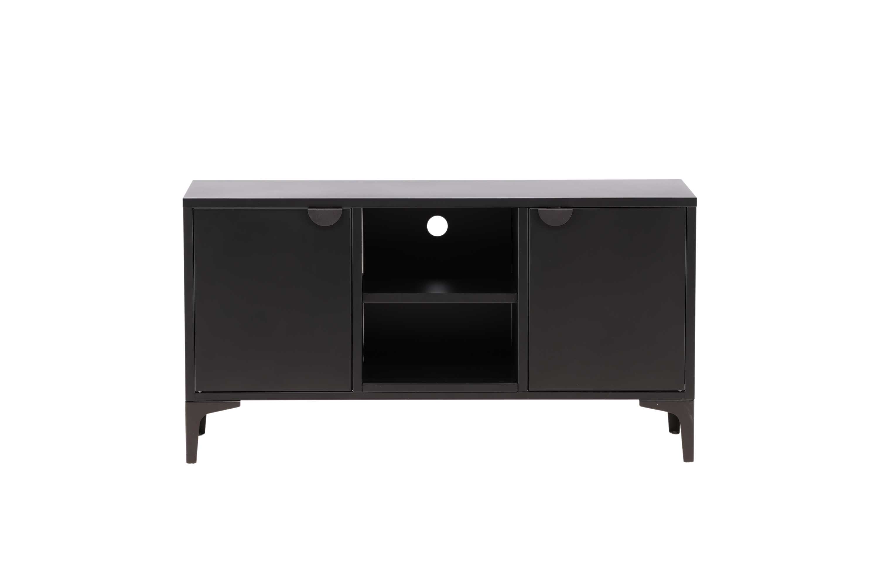Venture Design Piring TV-bänk Svart 120 x 40 x 63 cm
