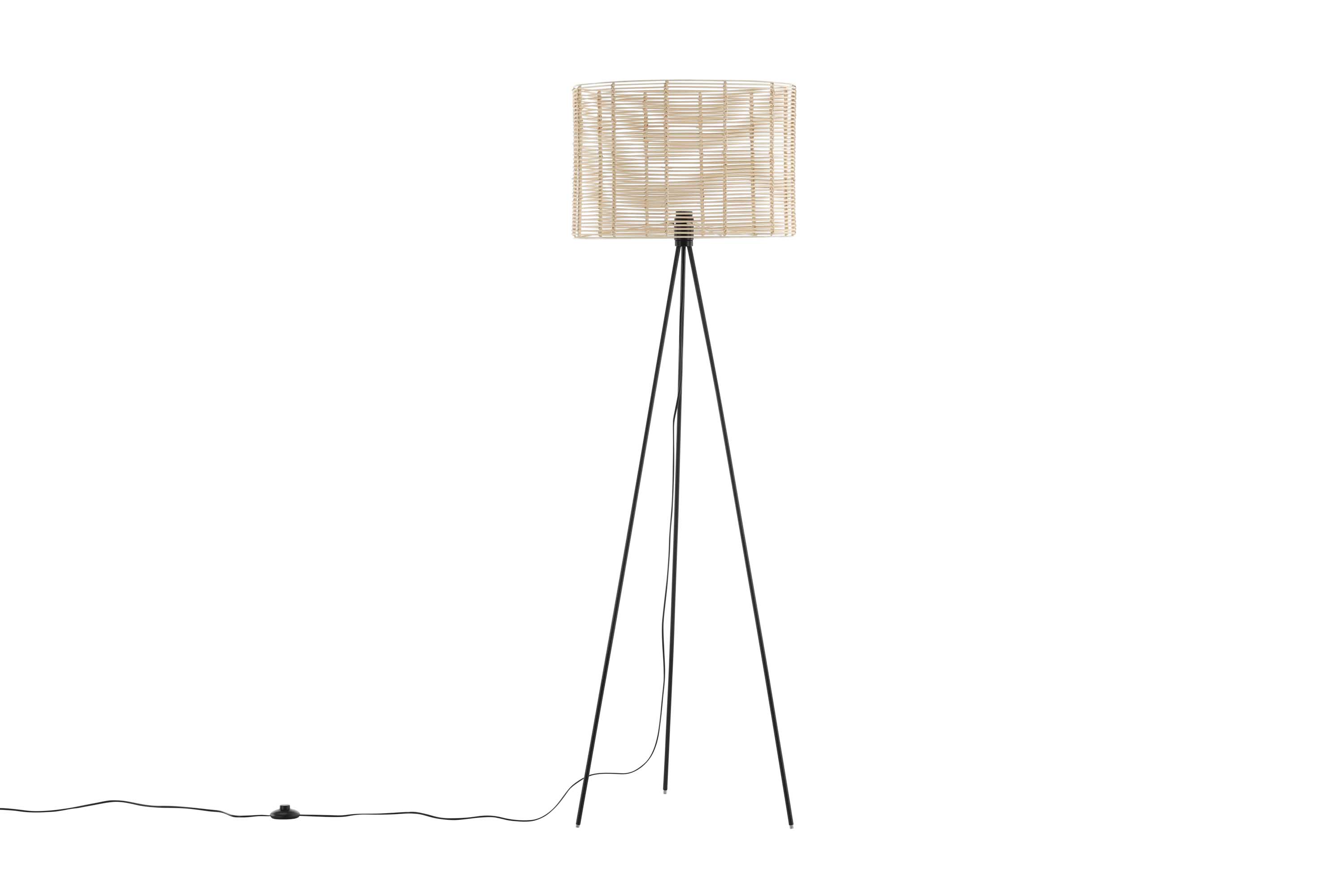 Venture Design Fence golvlampa Svart/trä