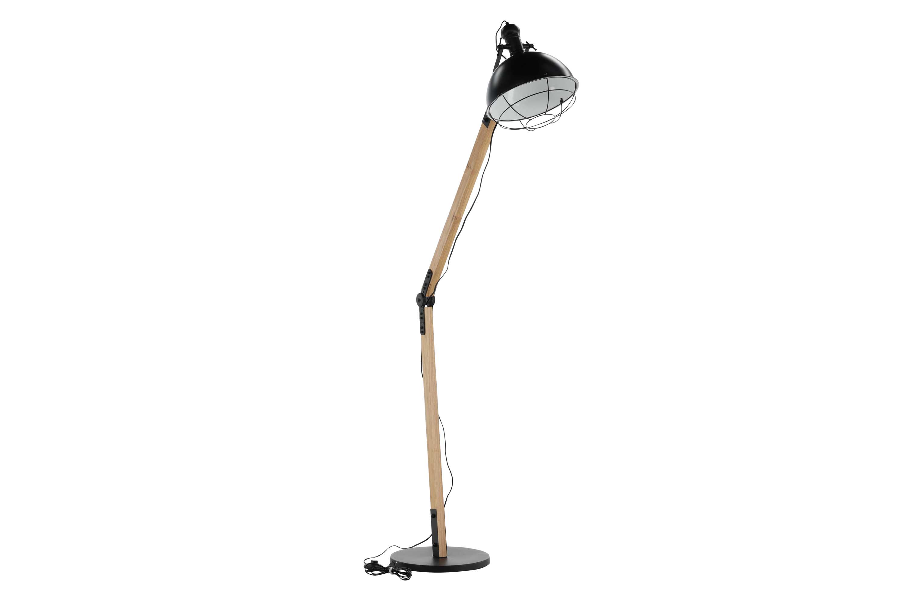 Venture Design Kick golvlampa Svart/trä