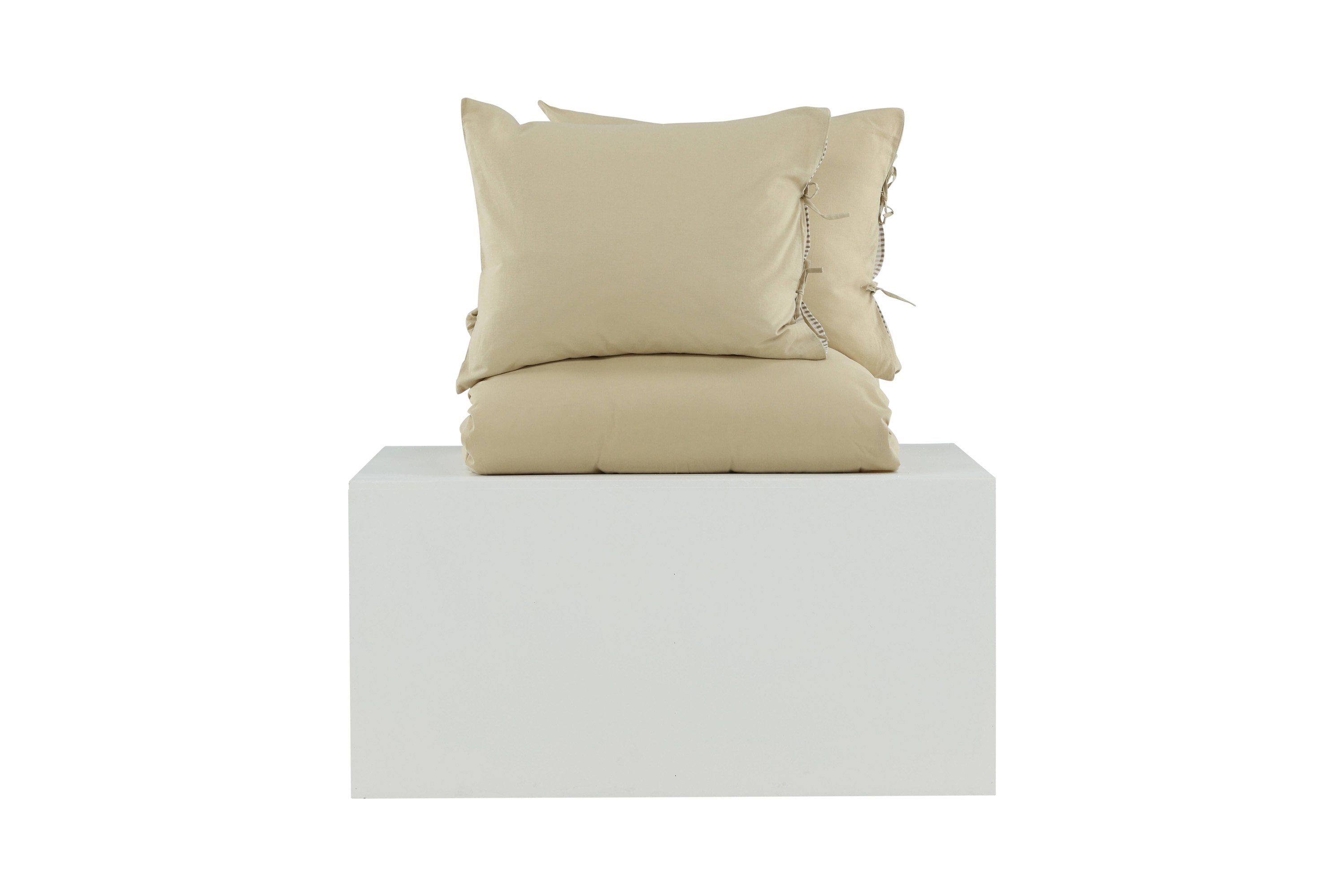 Venture Design Jenna påslakanset Sand 240 x 220 cm