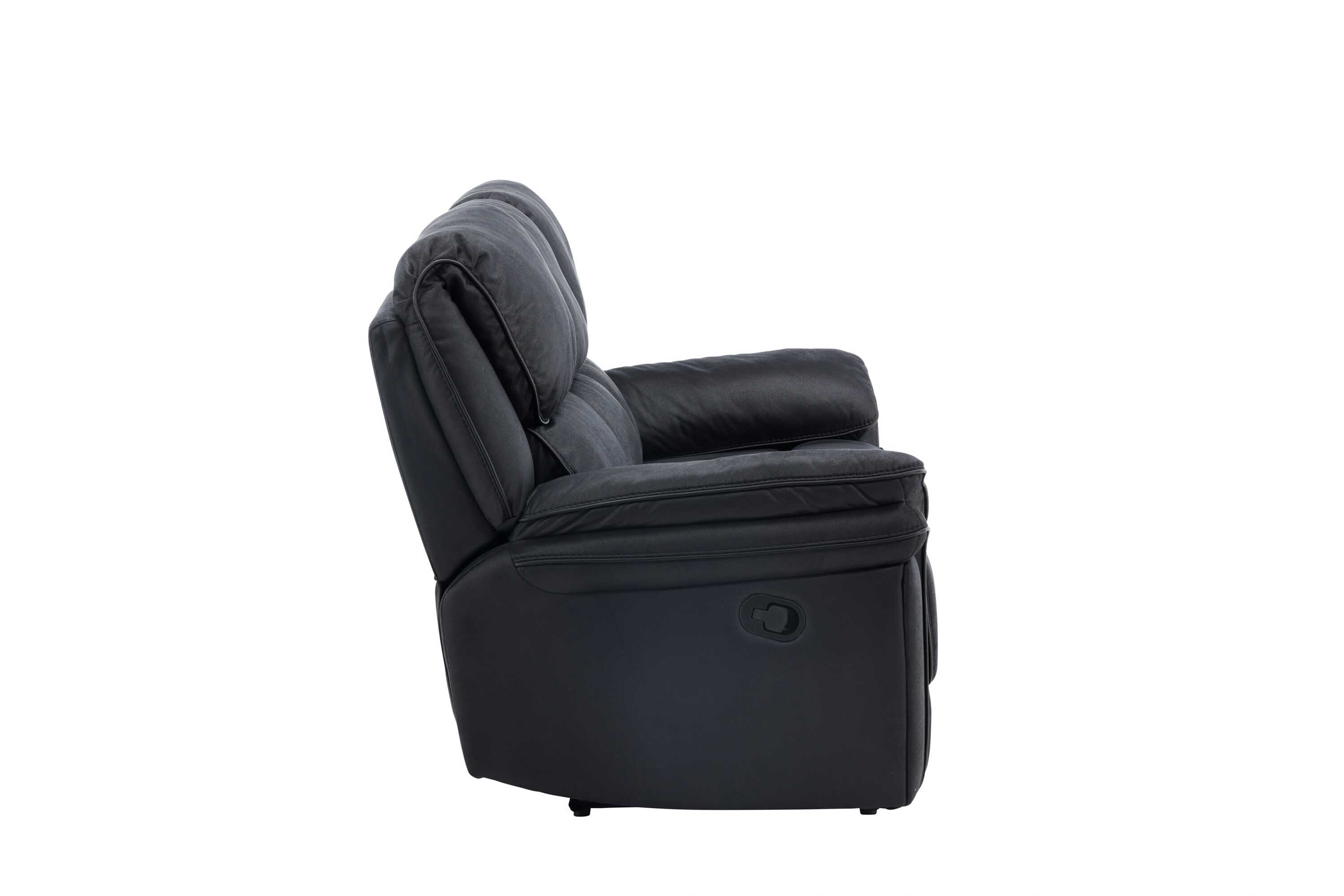 Venture Design Saranda reclinersoffa Svart 228 x 99 cm