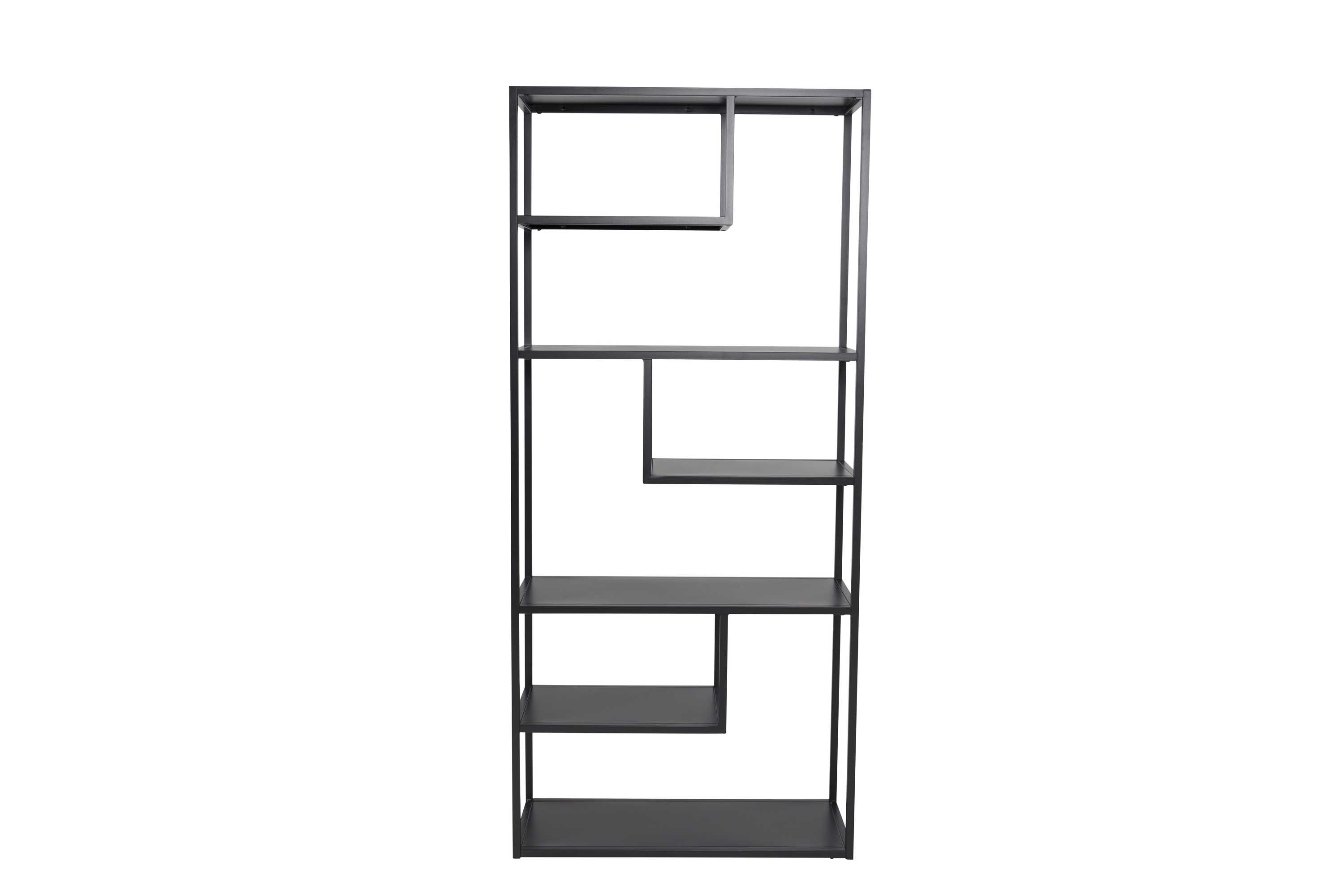 Venture Design Staal hylla Svart 85 x 35 x 188 cm