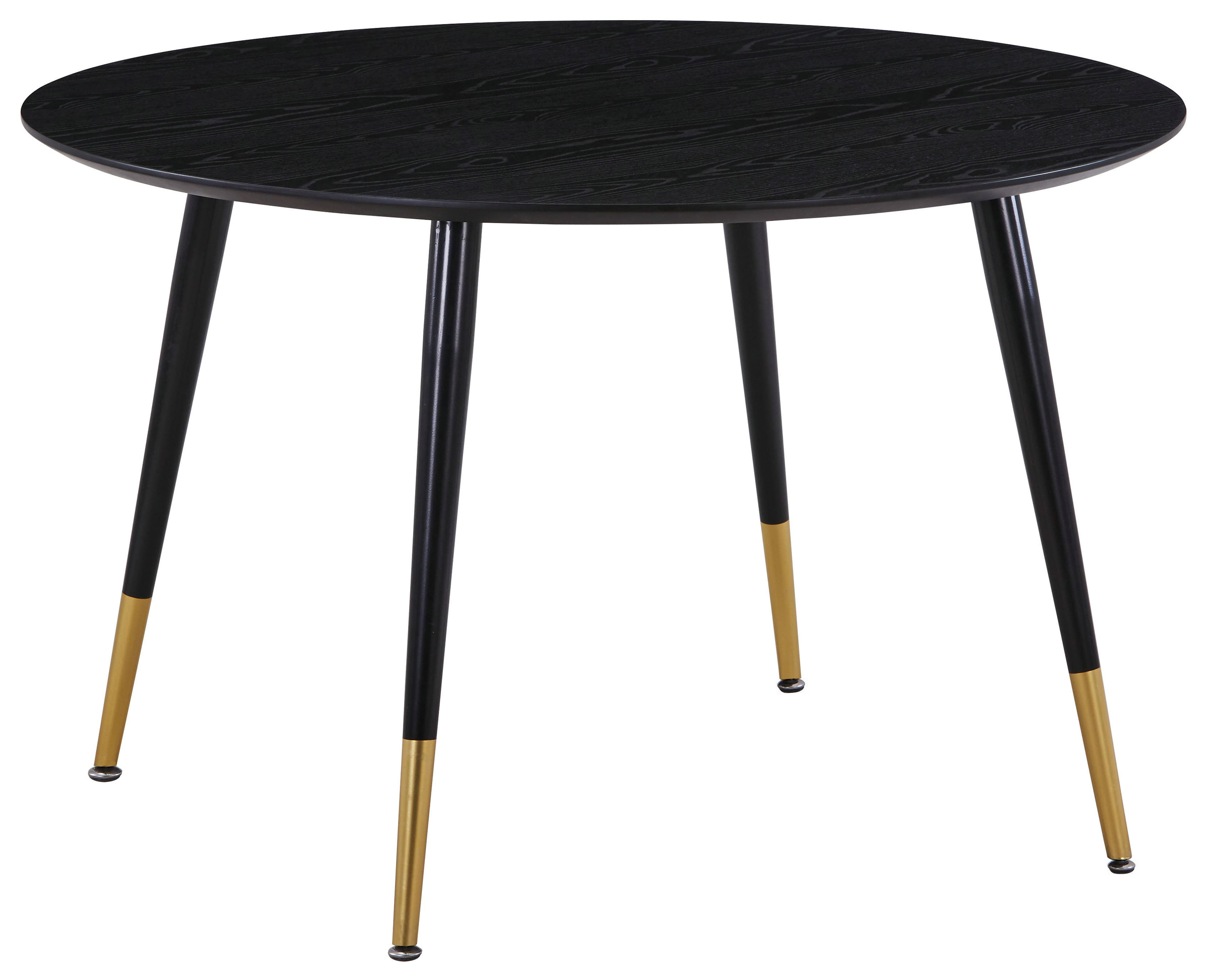 Venture Design Dipp matbord Svart 115 cm