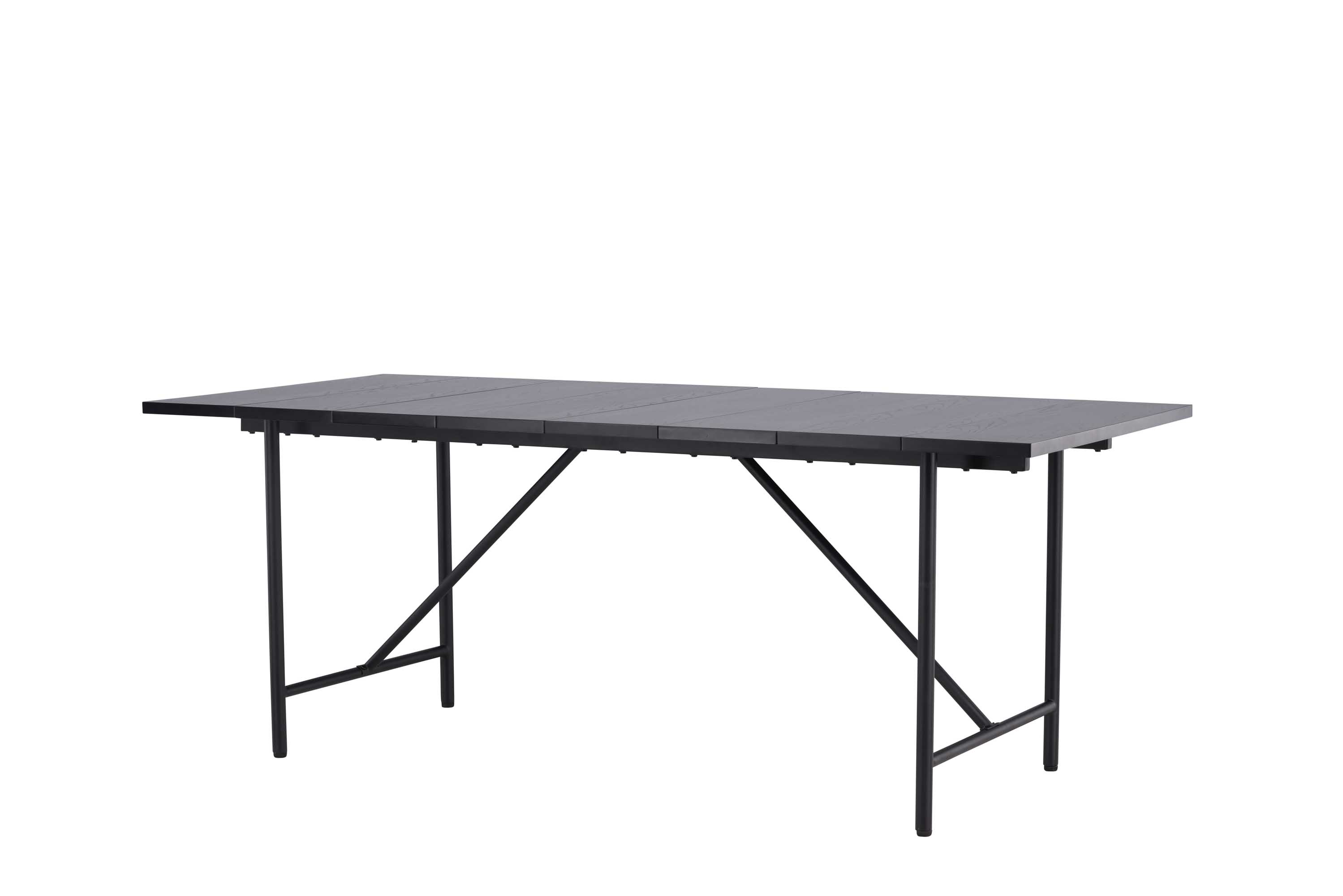 Venture Design Astrid matbord Svart 200 x 90 cm