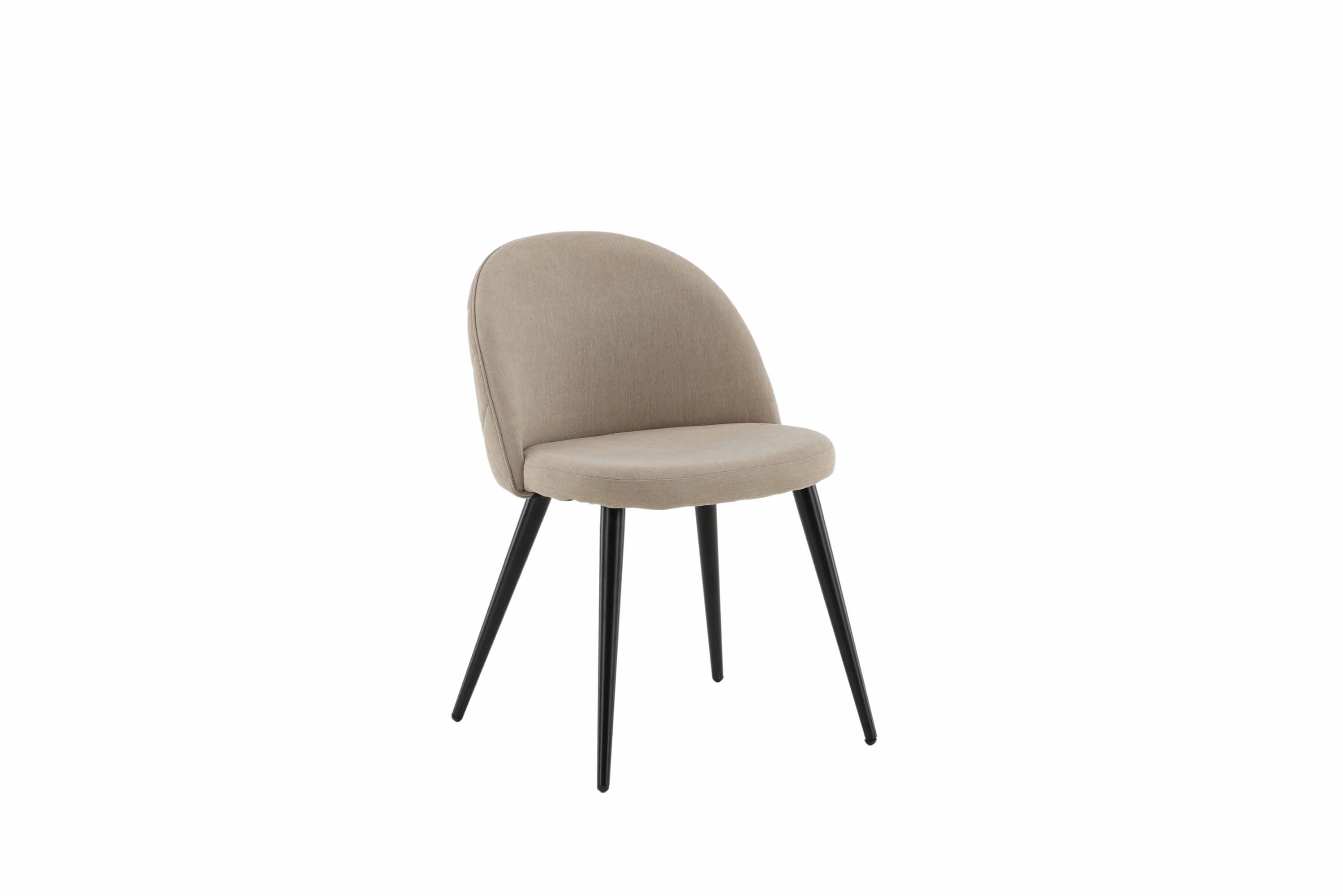 Venture Design Velvet stol Beige/svart