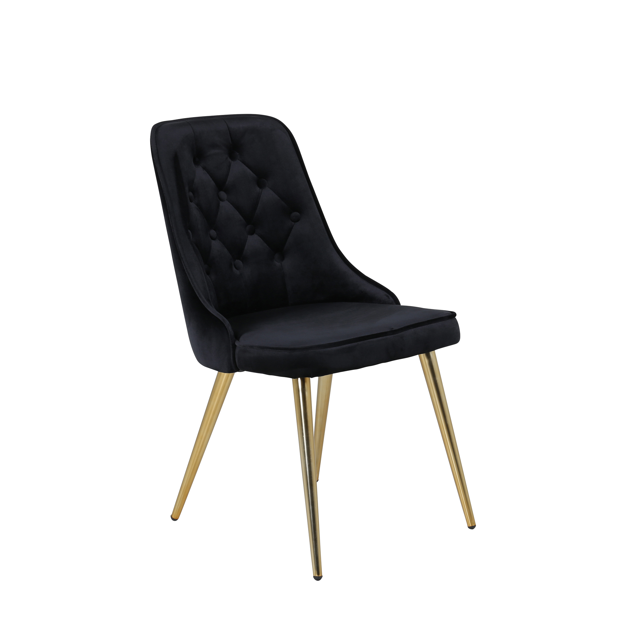 Venture Design Velvet deluxe karmstol Svart Sammet/svart