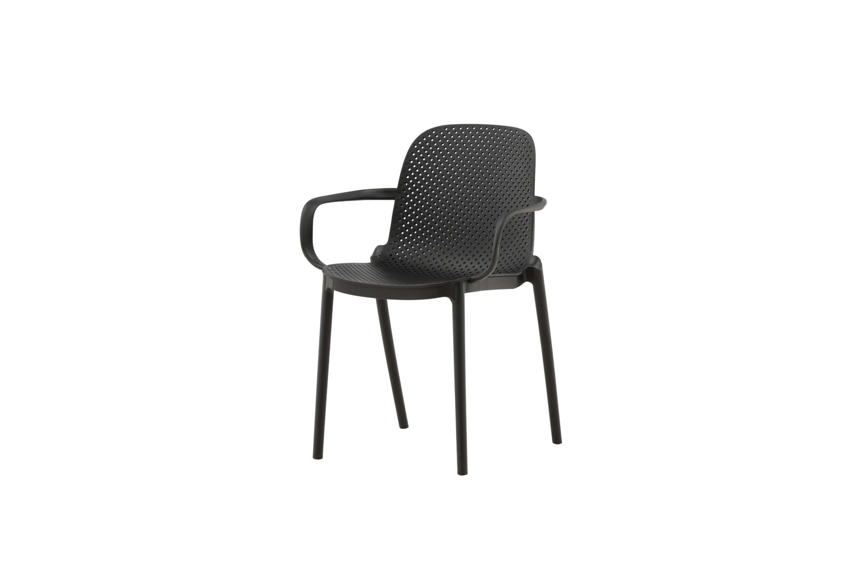 Venture Design Baltimore matstol Svart/svart