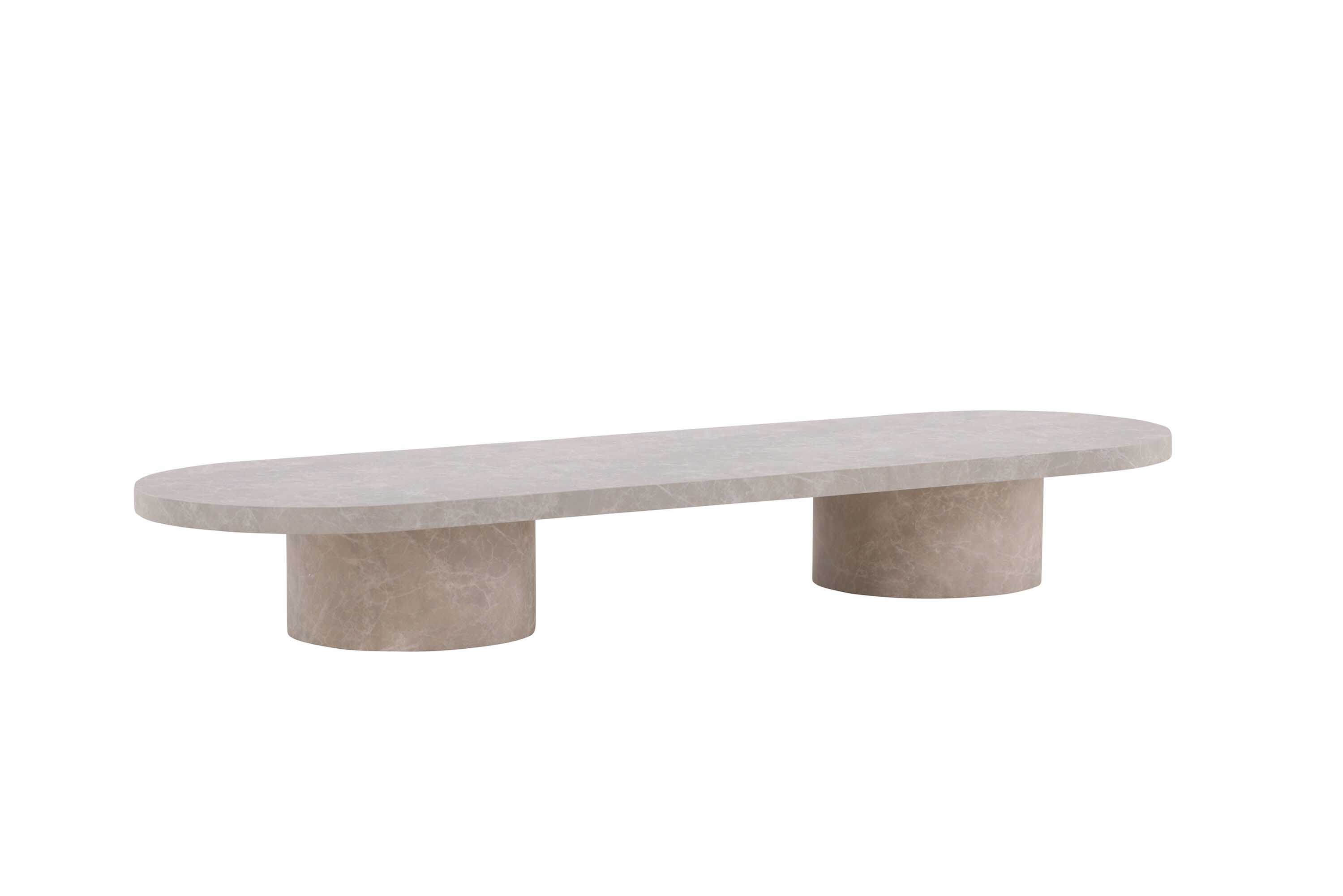 Venture Design Narvik soffbord Beige 190 x 60 cm