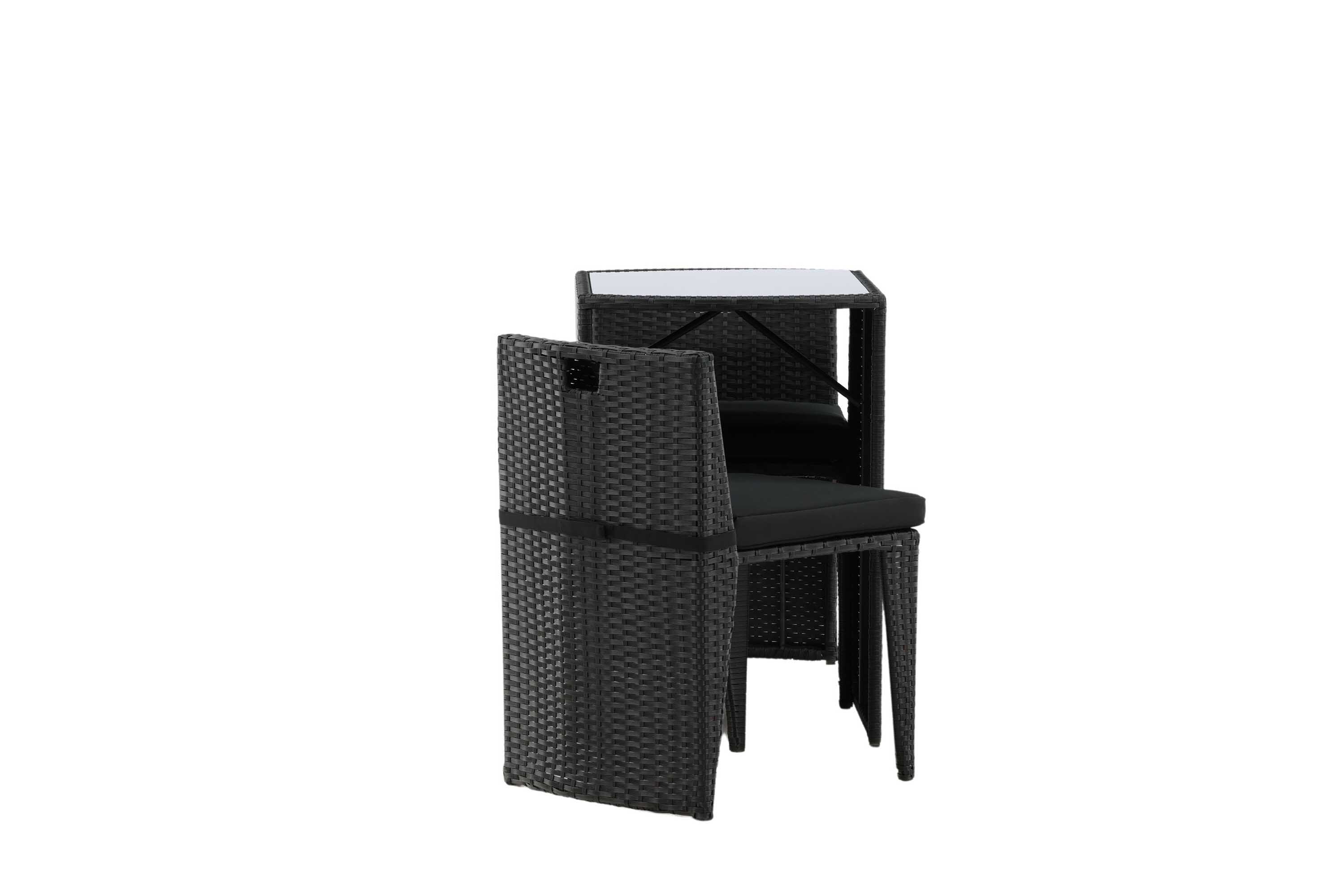 Venture Design Savanna caféset Grå 2 stolar & bord 50x66 cm