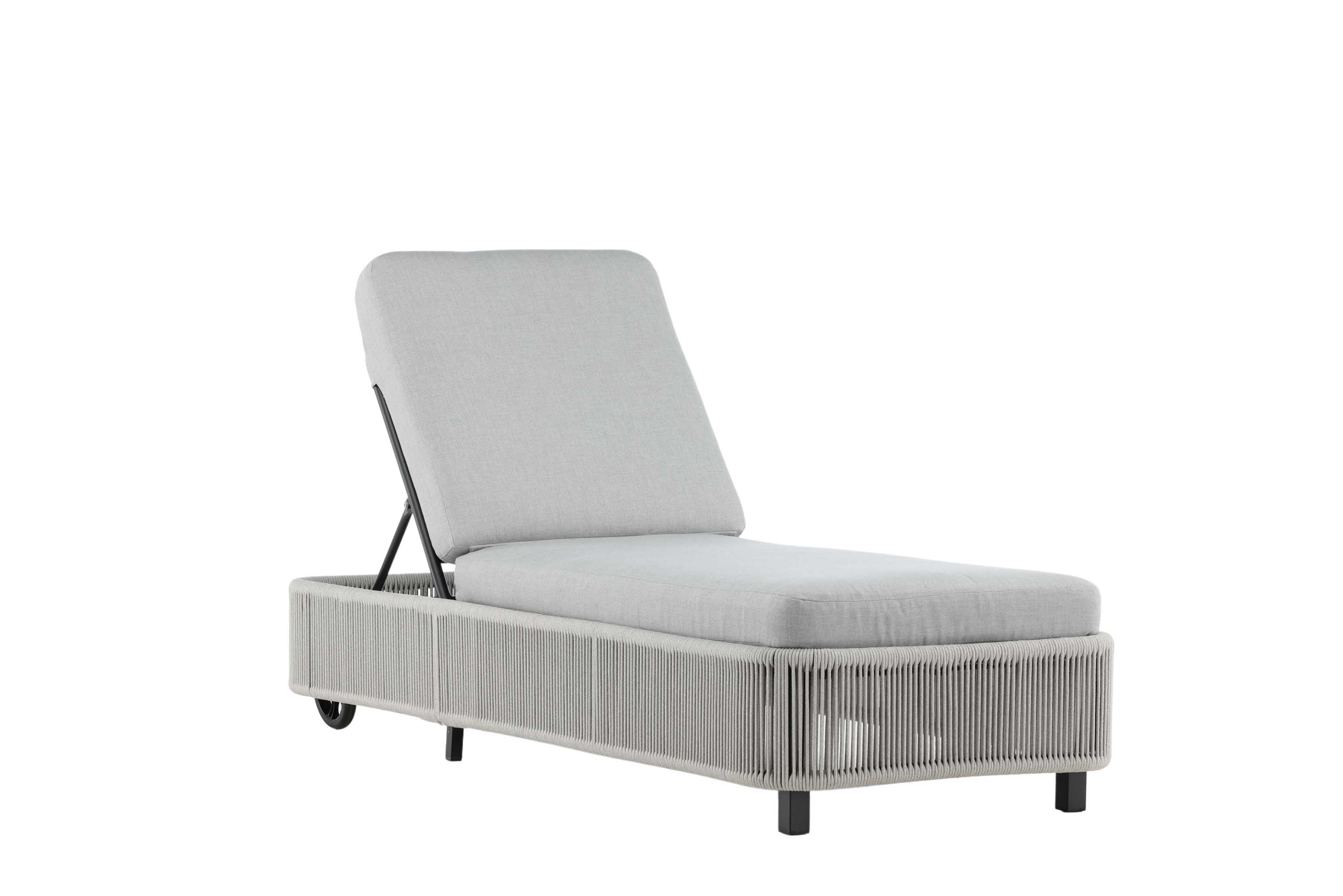 Venture Design Virya solsäng Grå/grå