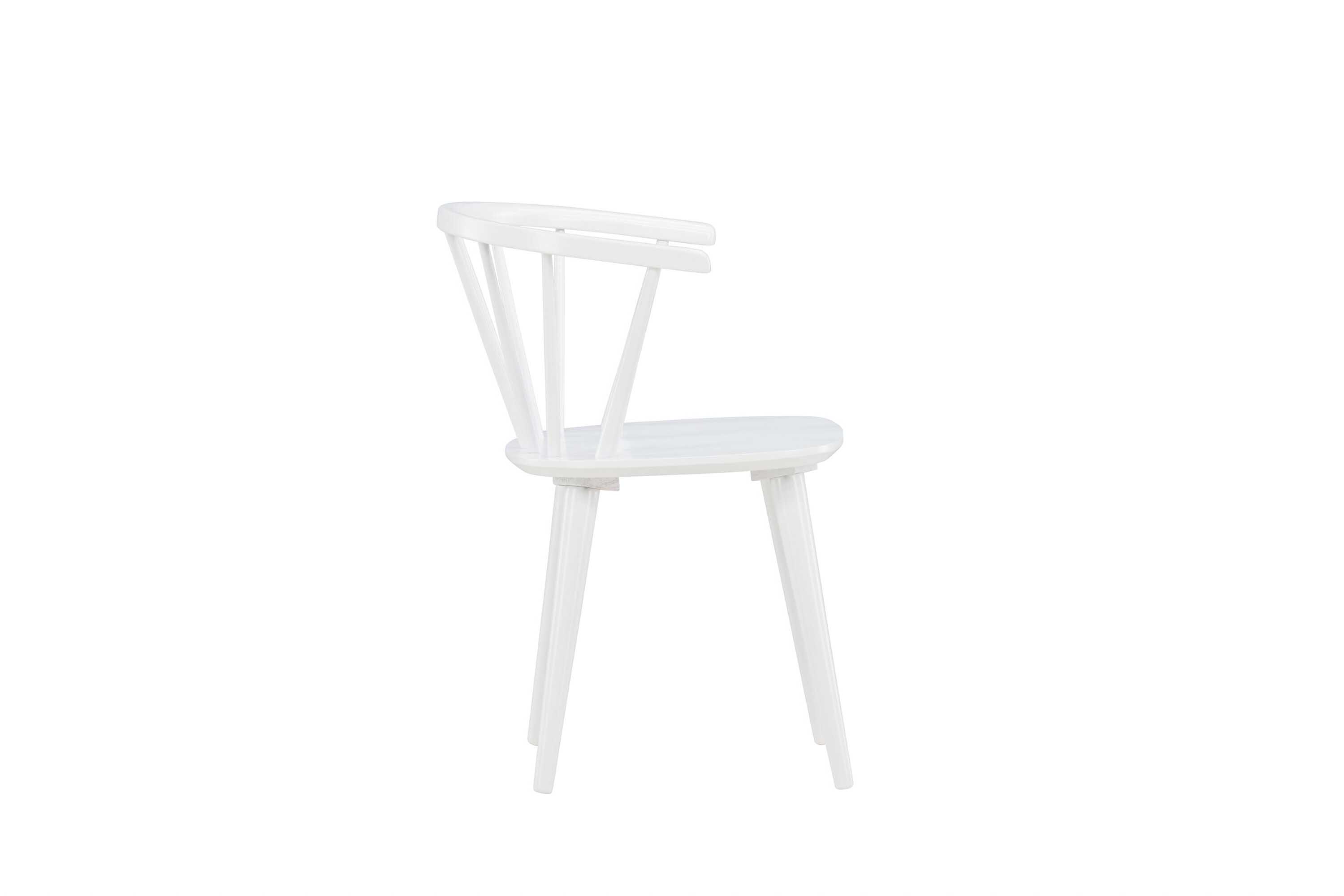 Venture Design Bobby matstol Vit 55 x 53 cm