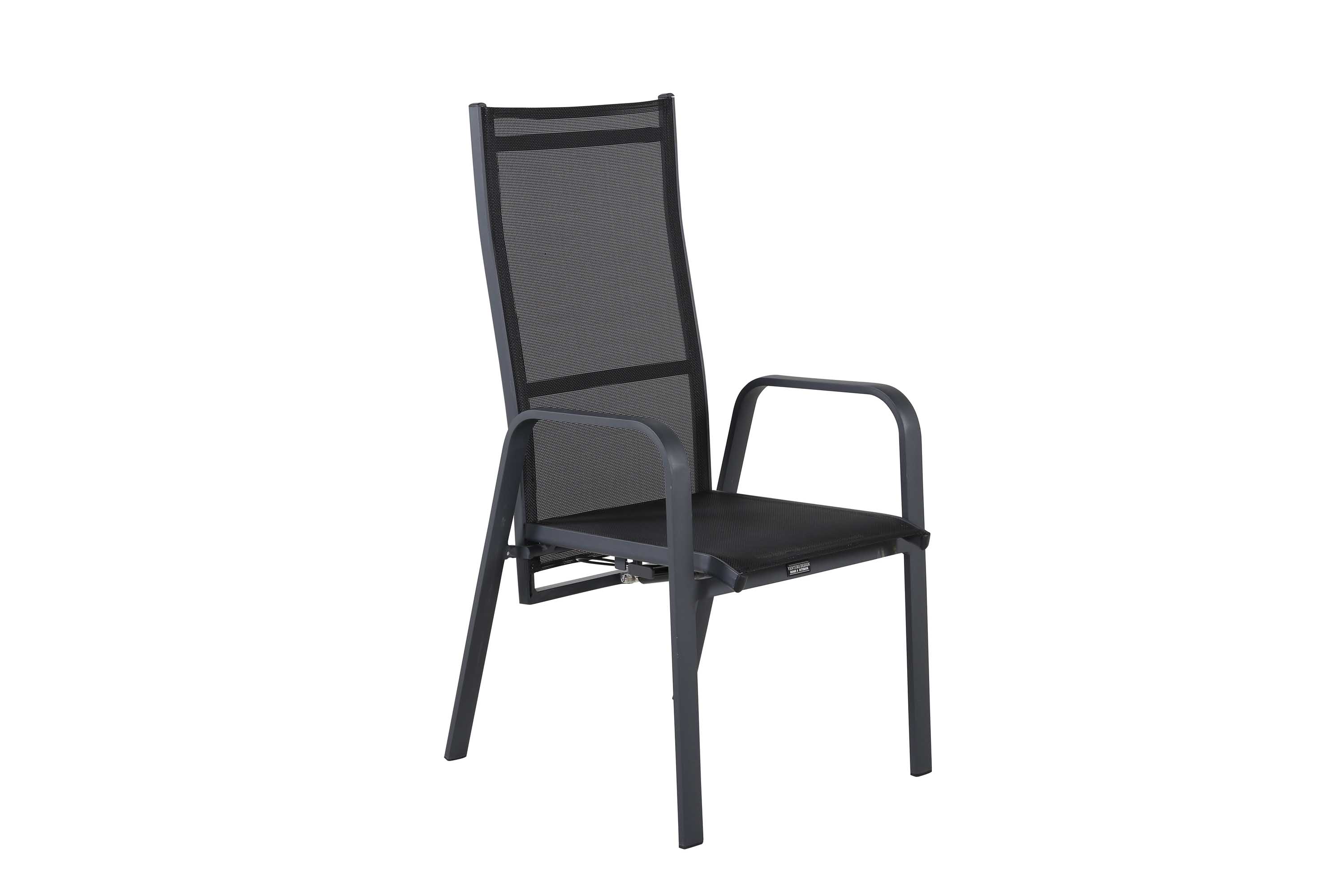 Venture Design Copacabana positionsstol Svart/svart