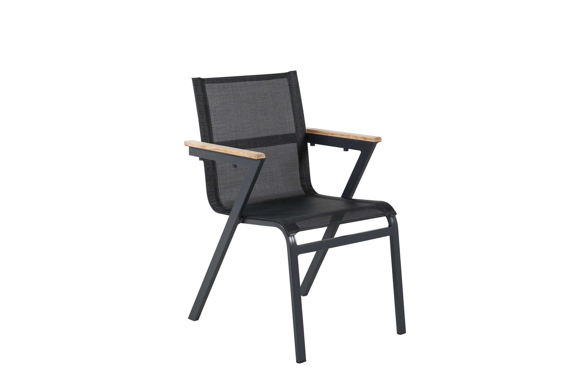 Venture Design Mexico karmstol Svart/teak