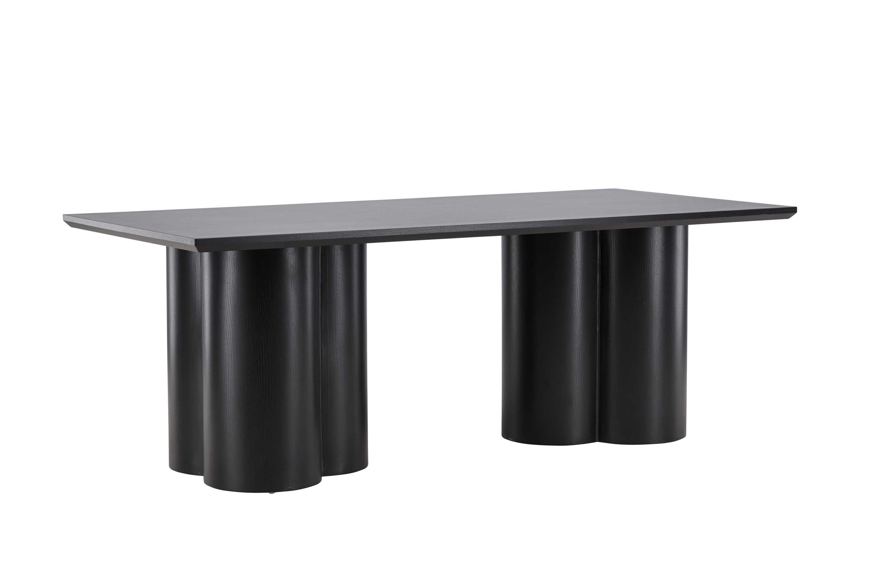 Venture Design Olivia matbord Svart 210 x 100 cm