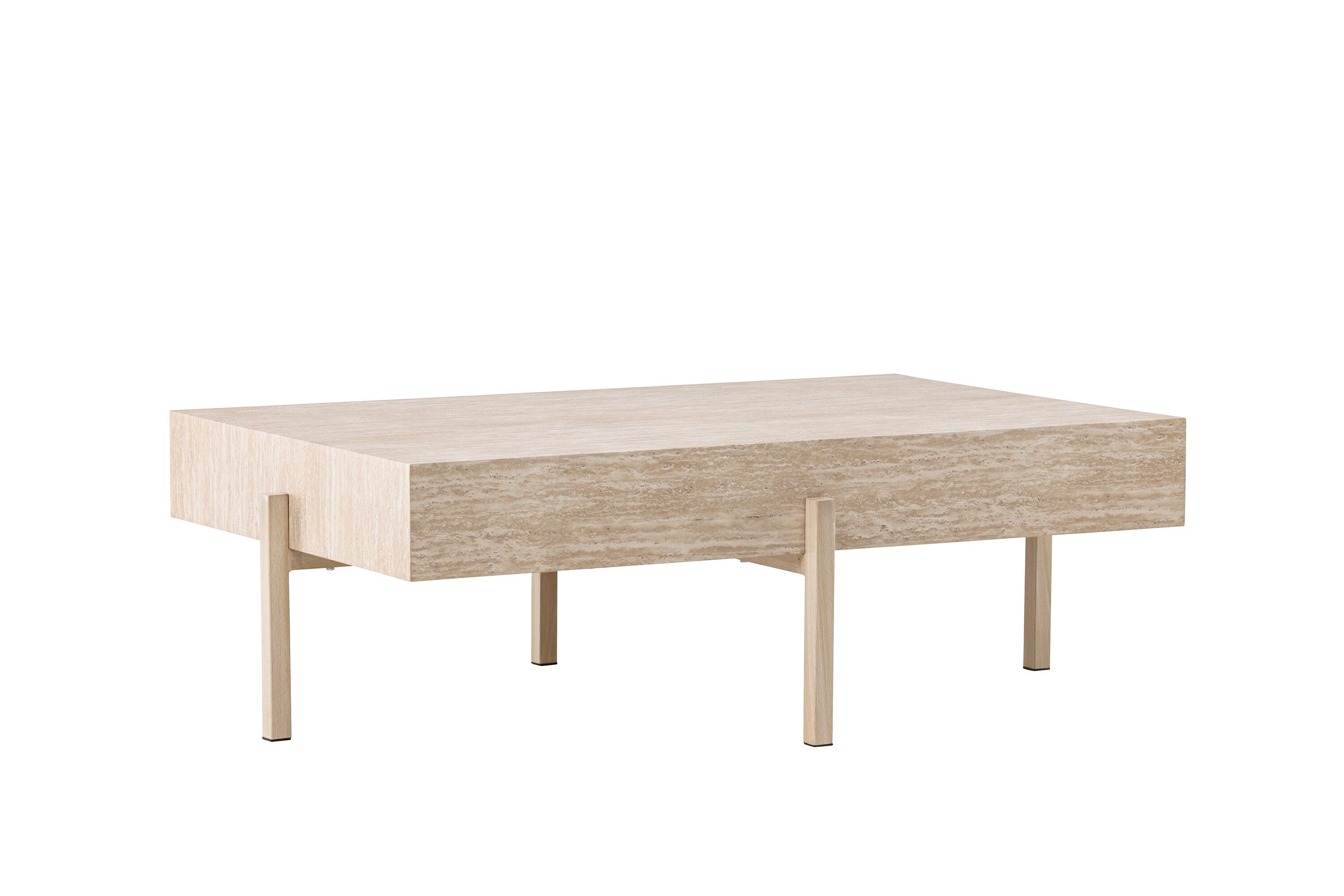 VIND Vadholmen soffbord Whitewash 126 x 82 cm