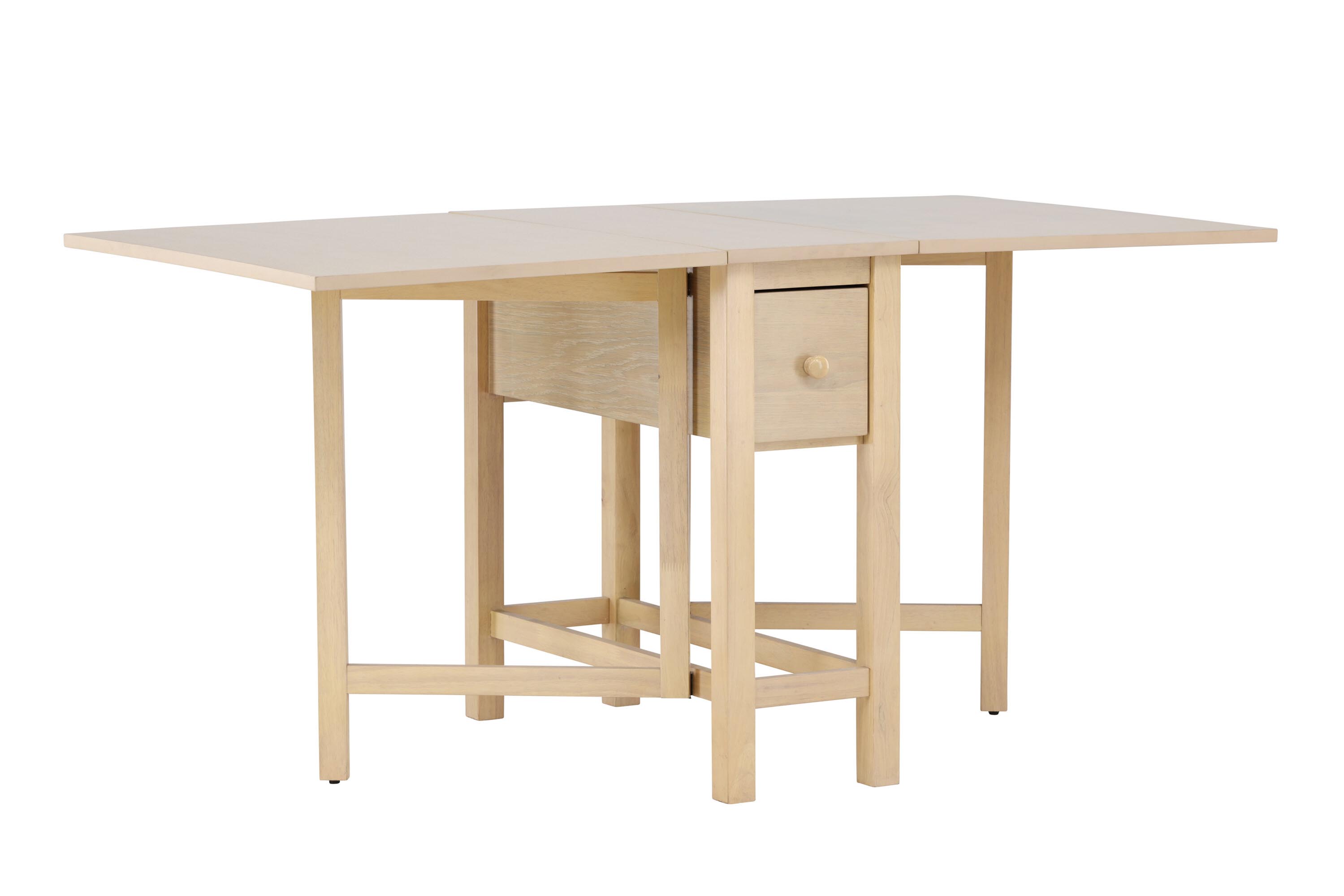 Venture Design Edward matbord Whitewash 30-110 x 80 cm