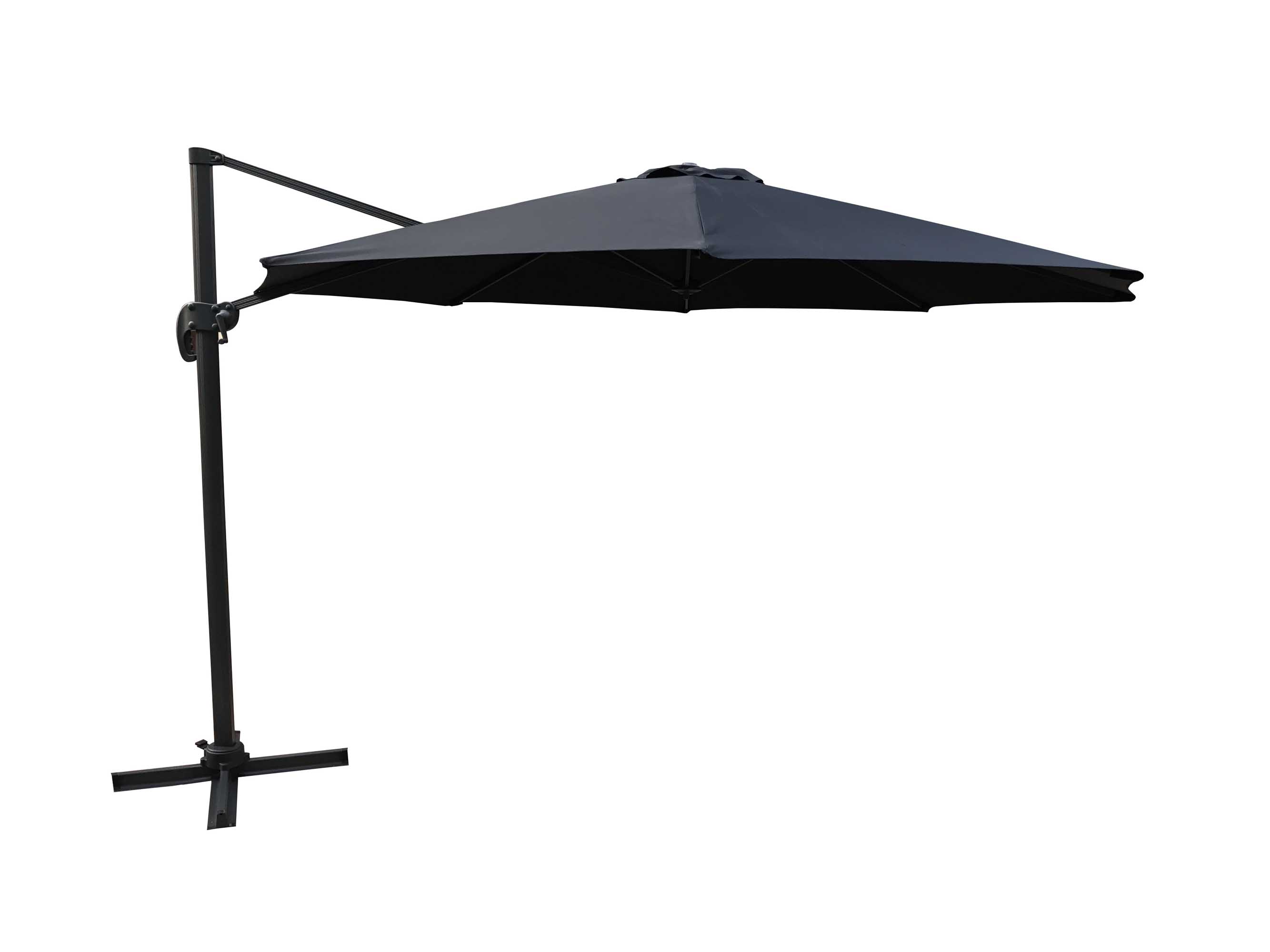 Venture Design Leeds parasoll Svart 350 cm