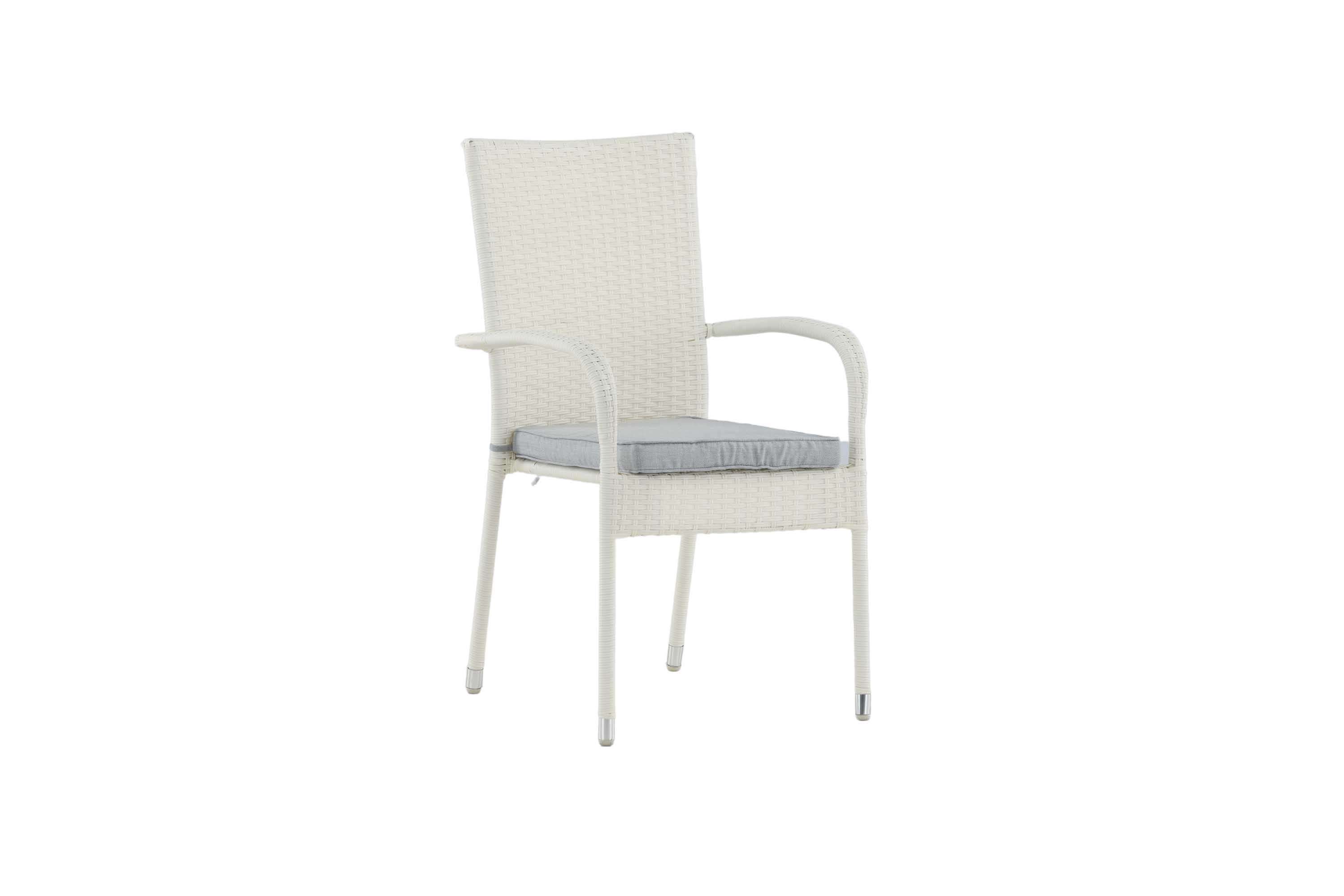 Venture Design Anna karmstol Vit