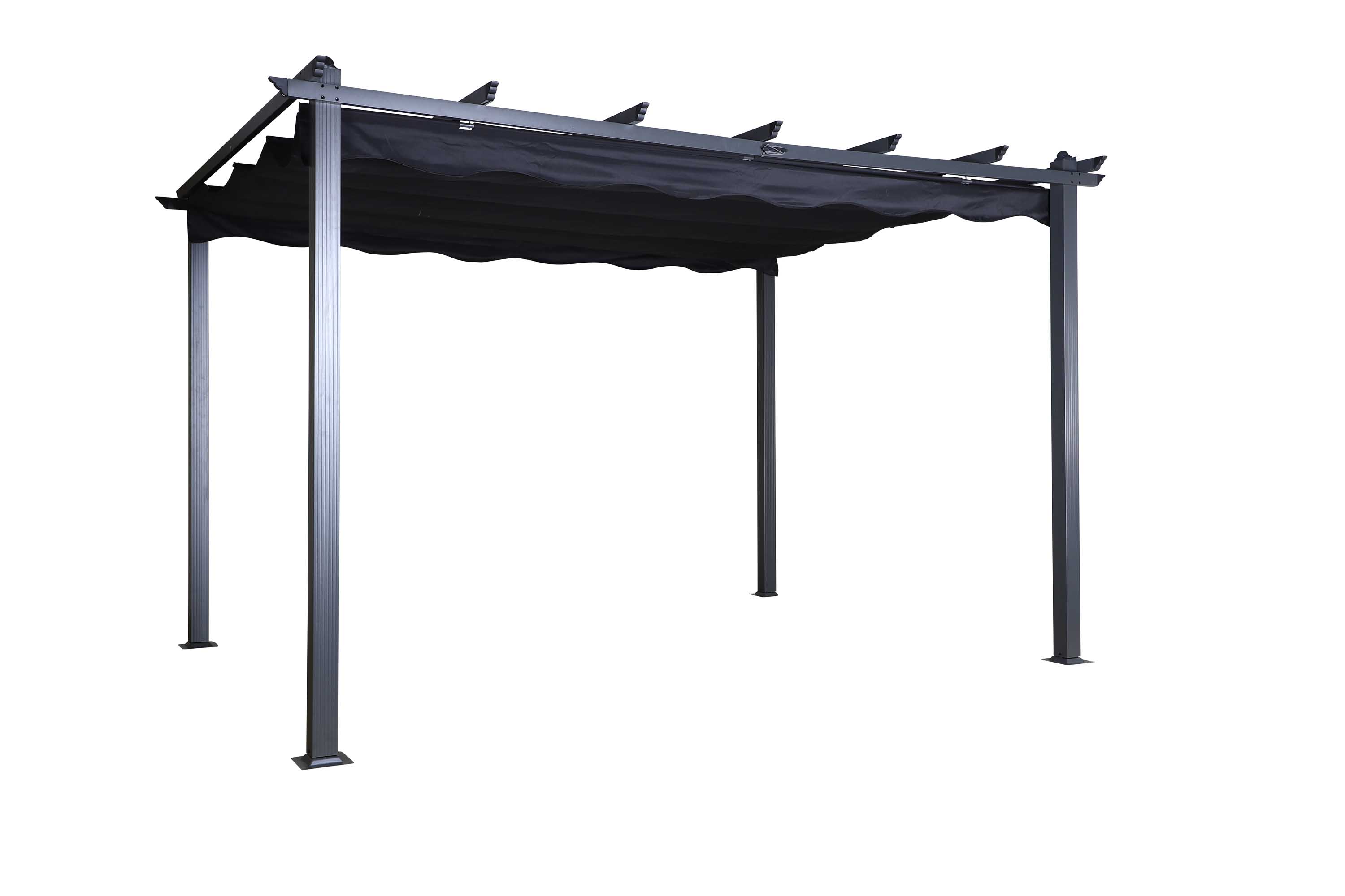 Venture Design Lazio paviljong Svart 395 x 295 x 245 cm